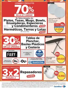 Vista previa Carrefour ofertas válido desde el 26/08/2026 | Página: 23 | Productos: Utensilios de cocina, Cocina, Sobre, Tabla de planchar