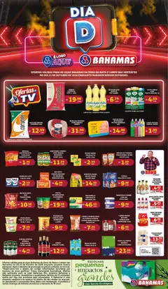Bahamas Supermercados ofertas Dia D - Pré-Visualização do folheto da loja Bahamas Supermercados, válido de 21/10/2026