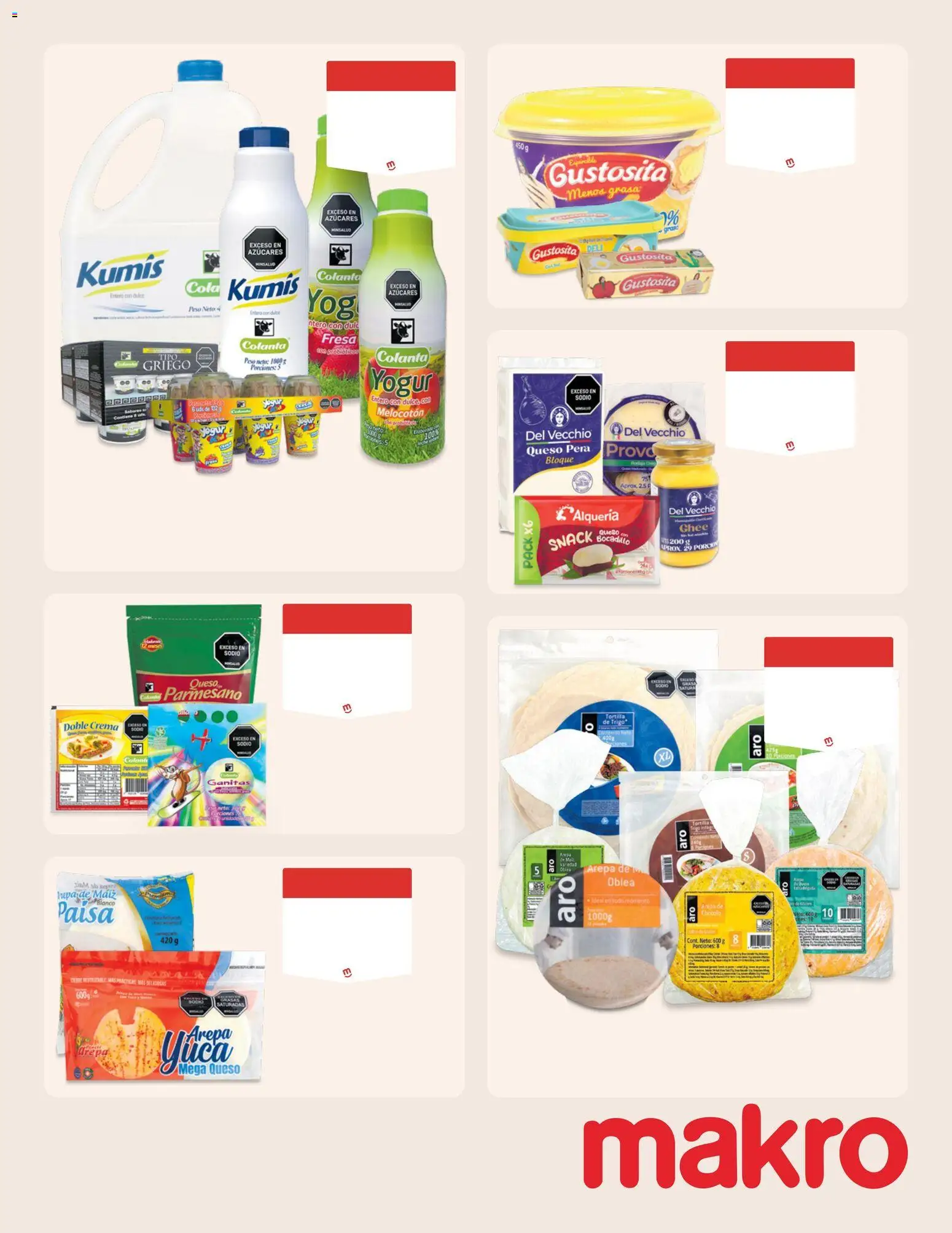 Makro revista - valida desde el 08.05.2026 | Página: 15 | Productos: Kumis, Maiz, Yogur, Pera