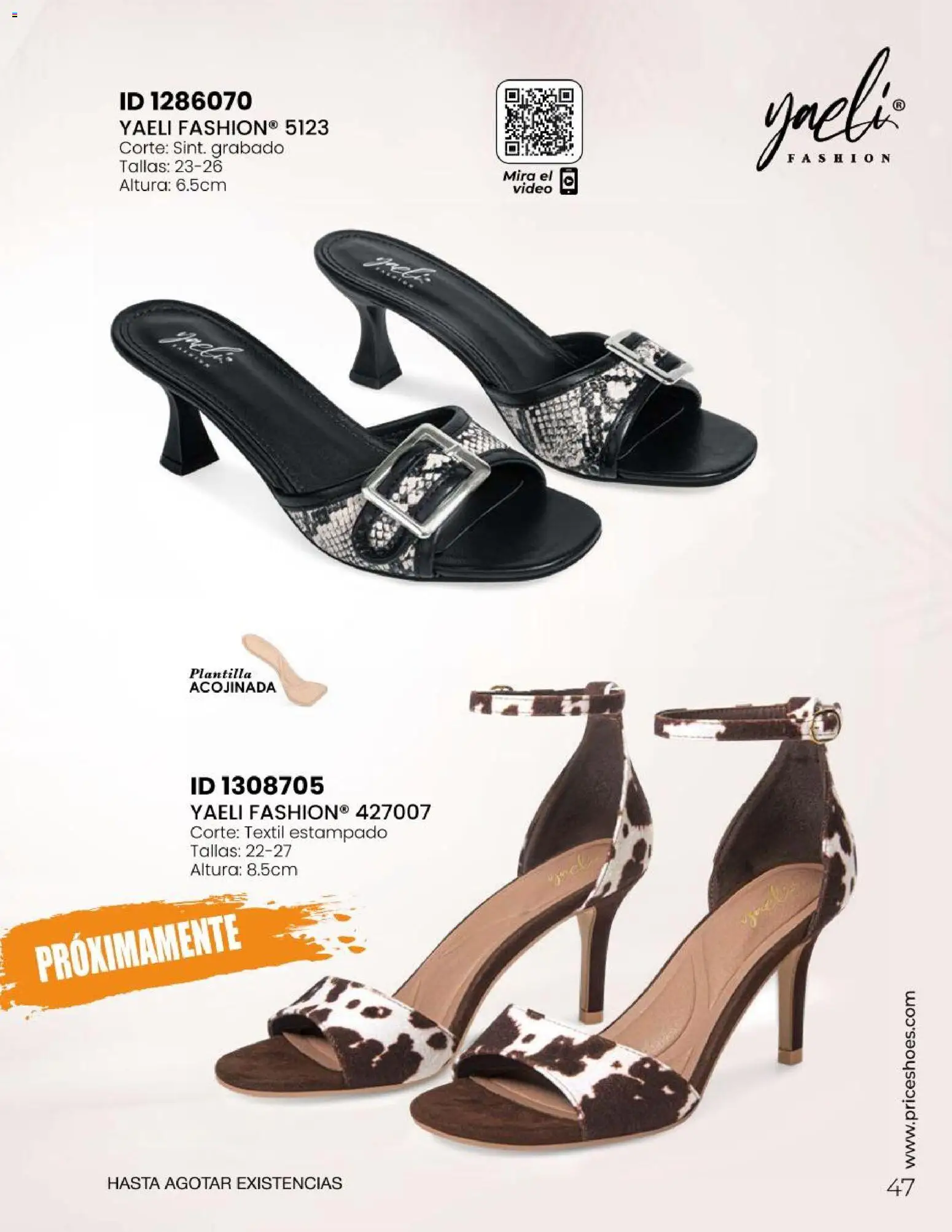 Nuevas ofertas de Price Shoes válidas en toda la República Mexicana desde el 31.01.2026. ¡Encuentra las mejores ofertas en Price Shoes Catálogo Sandalias ! | Página: 47 | Productos: Video