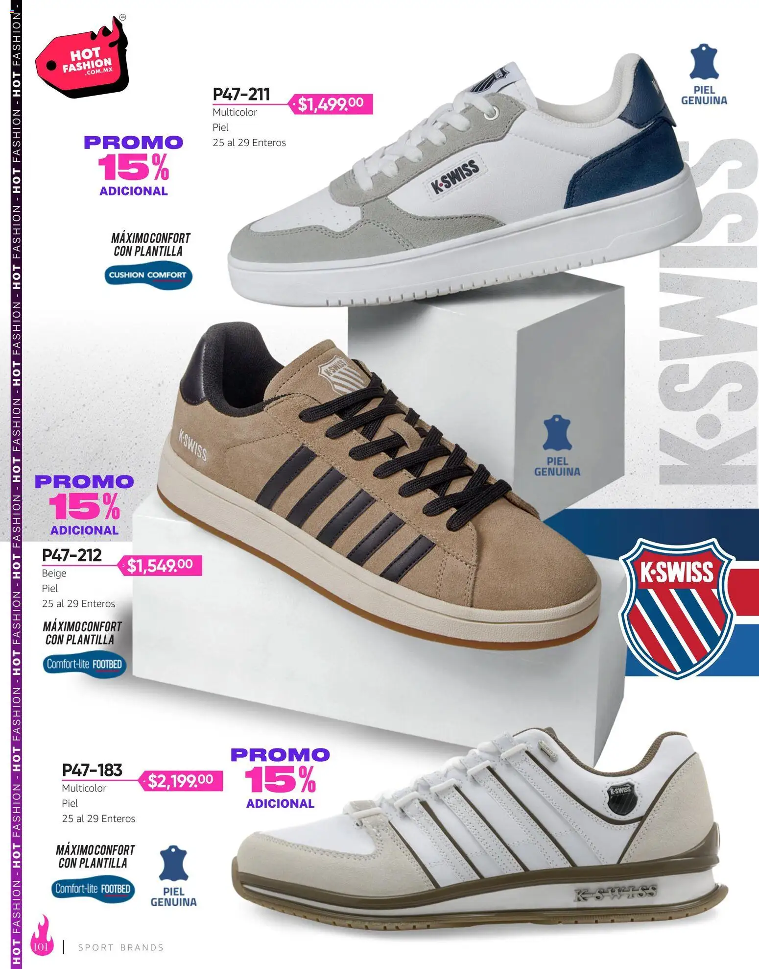 Nuevas ofertas de Cklass válidas en toda la República Mexicana desde el 03/08/2026. ¡Encuentra las mejores ofertas en Cklass catálogo Hot Fashion Calzado! | Página: 102
