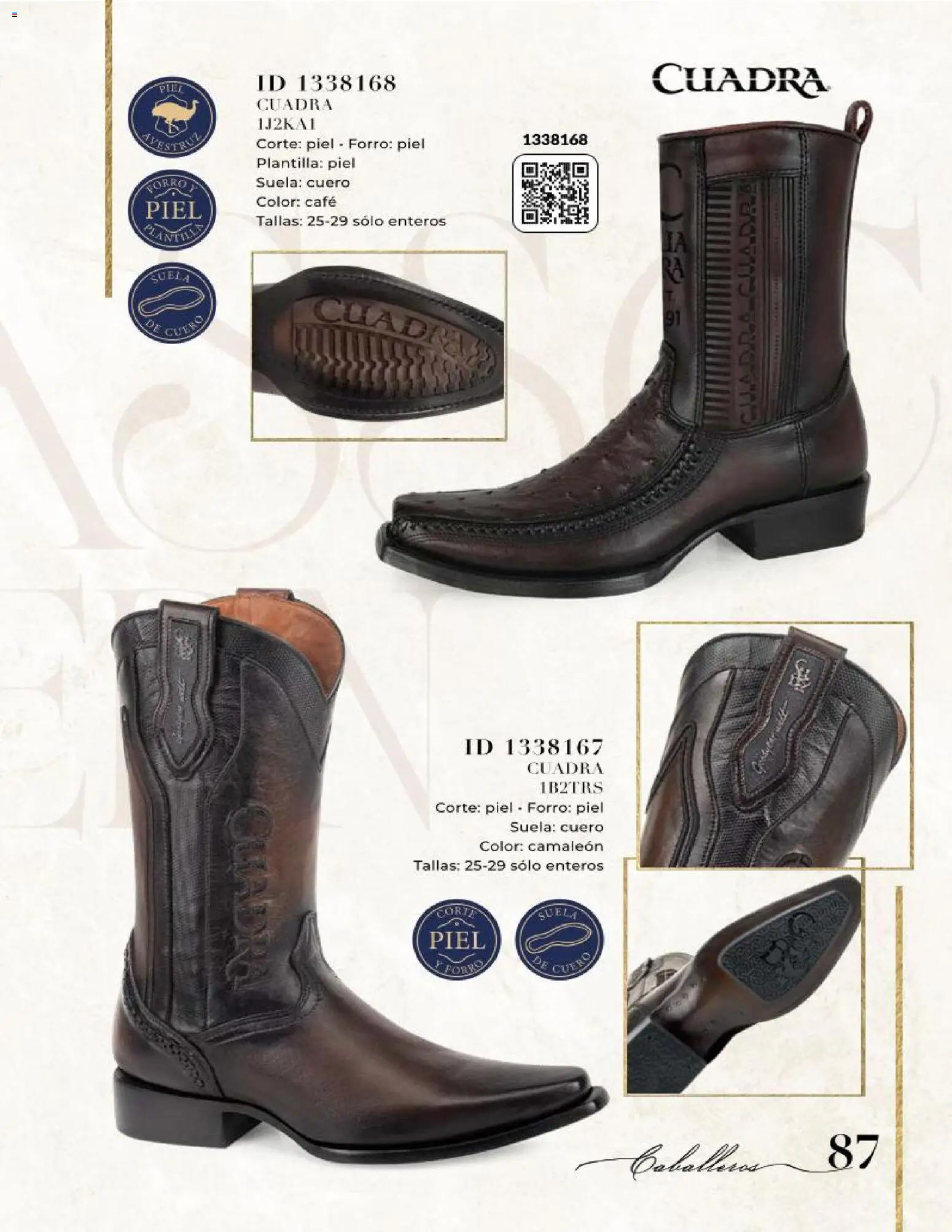Nuevas ofertas de Price Shoes válidas en toda la República Mexicana desde el 25/06/2026. ¡Encuentra las mejores ofertas en Price Shoes catálogo Caballeros Mini! | Página: 87
