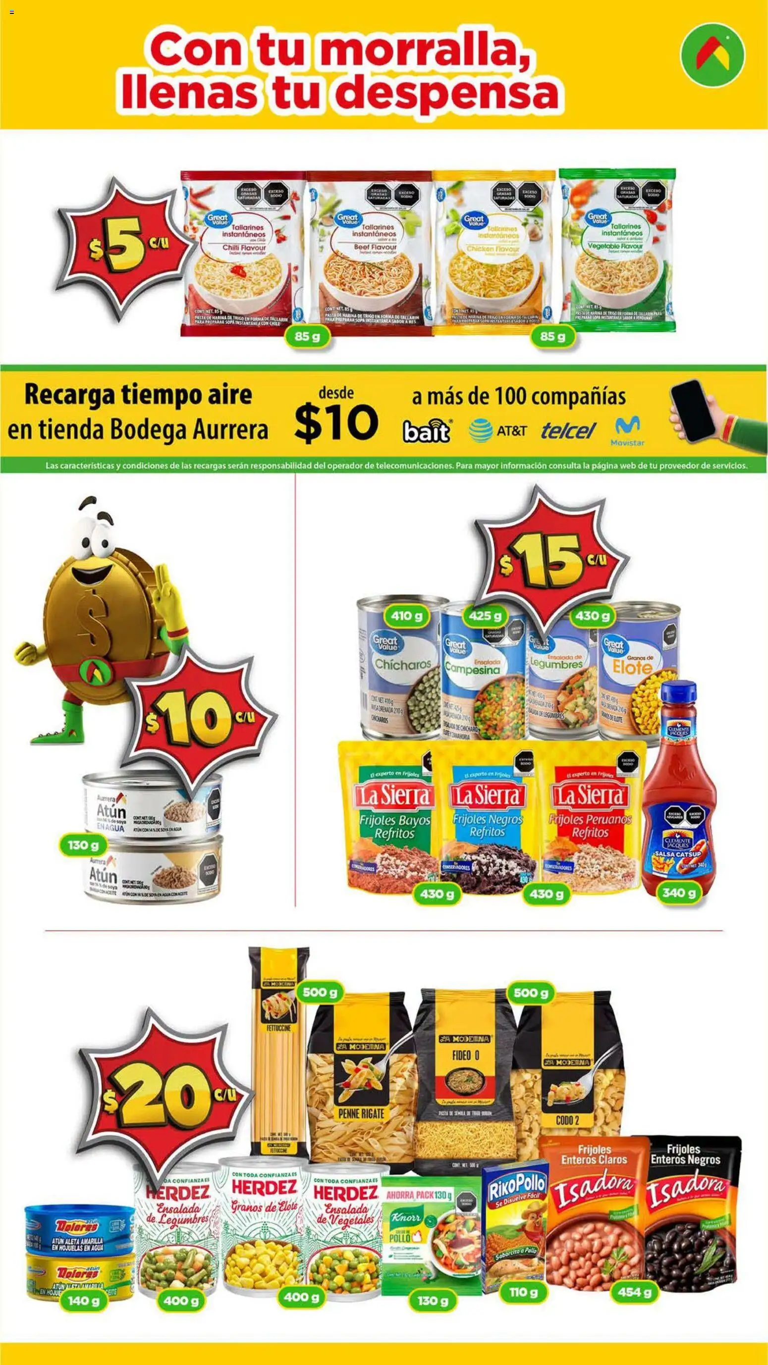 Nuevas ofertas de Bodega Aurrerá válidas en toda la República Mexicana desde el 22/07/2026. ¡Encuentra las mejores ofertas en Bodega Aurrerá folleto! | Página: 6
