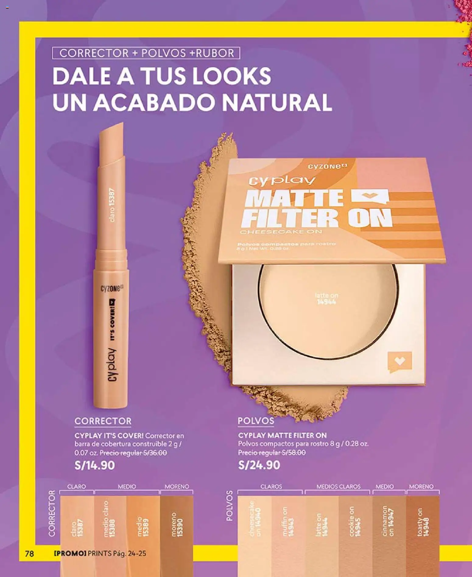 Catálogo CyZone válido desde 04.04.2026 | Página: 90 | Productos: Corrector