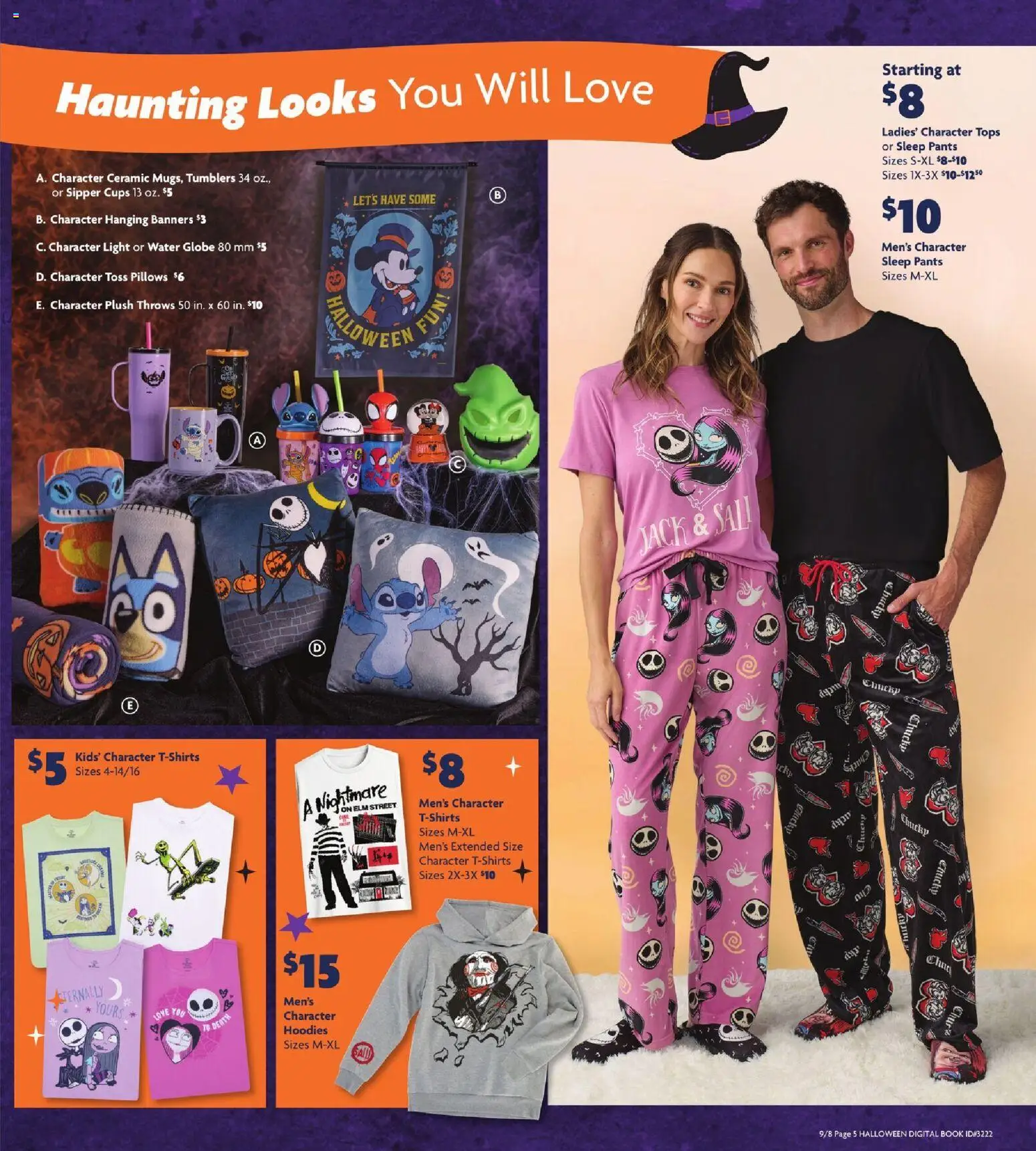 Family Dollar Halloween Book - valid from 09/08/2026 | Page: 8 | Products: Pants, Water
