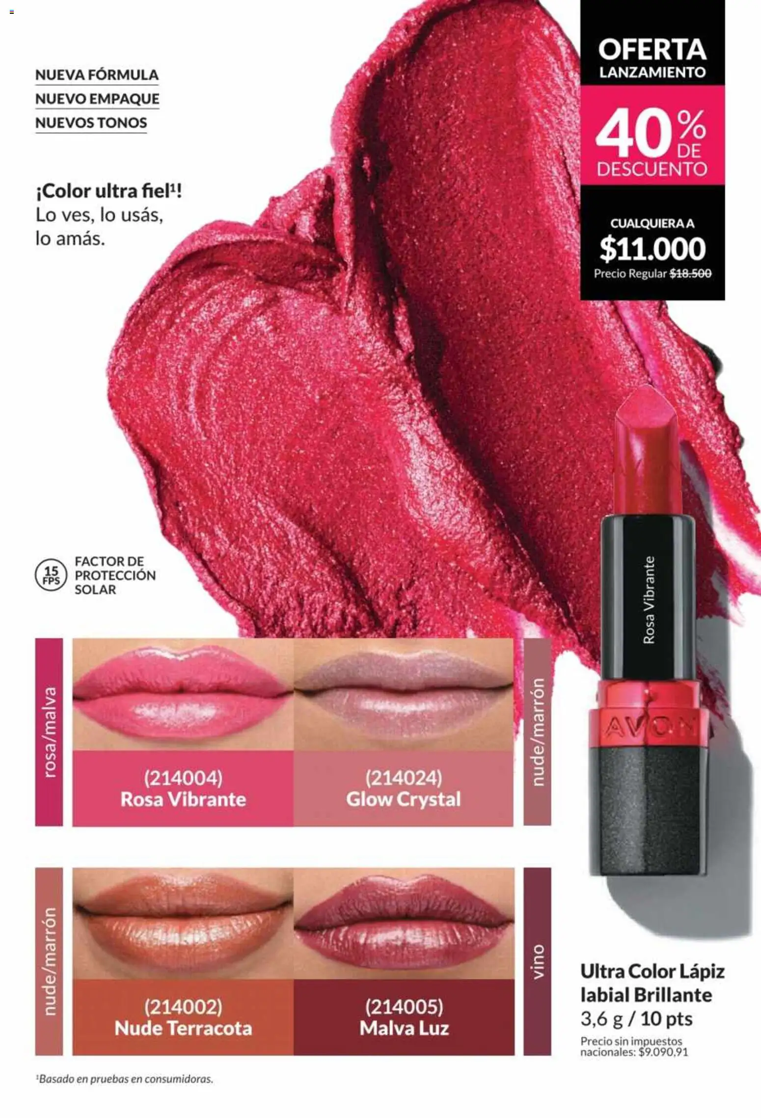 Catálogo AVON Campaña 5/2026 │ válido desde el 01.05.2026 | Página: 13 | Productos: Vino