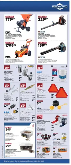 Preview of Princess Auto flyer - 2 Week Sale! from shop Princess Auto valid from Jul 7, 2026 | Page: 7 | Products: Backpack, PC, Connector, Grinder