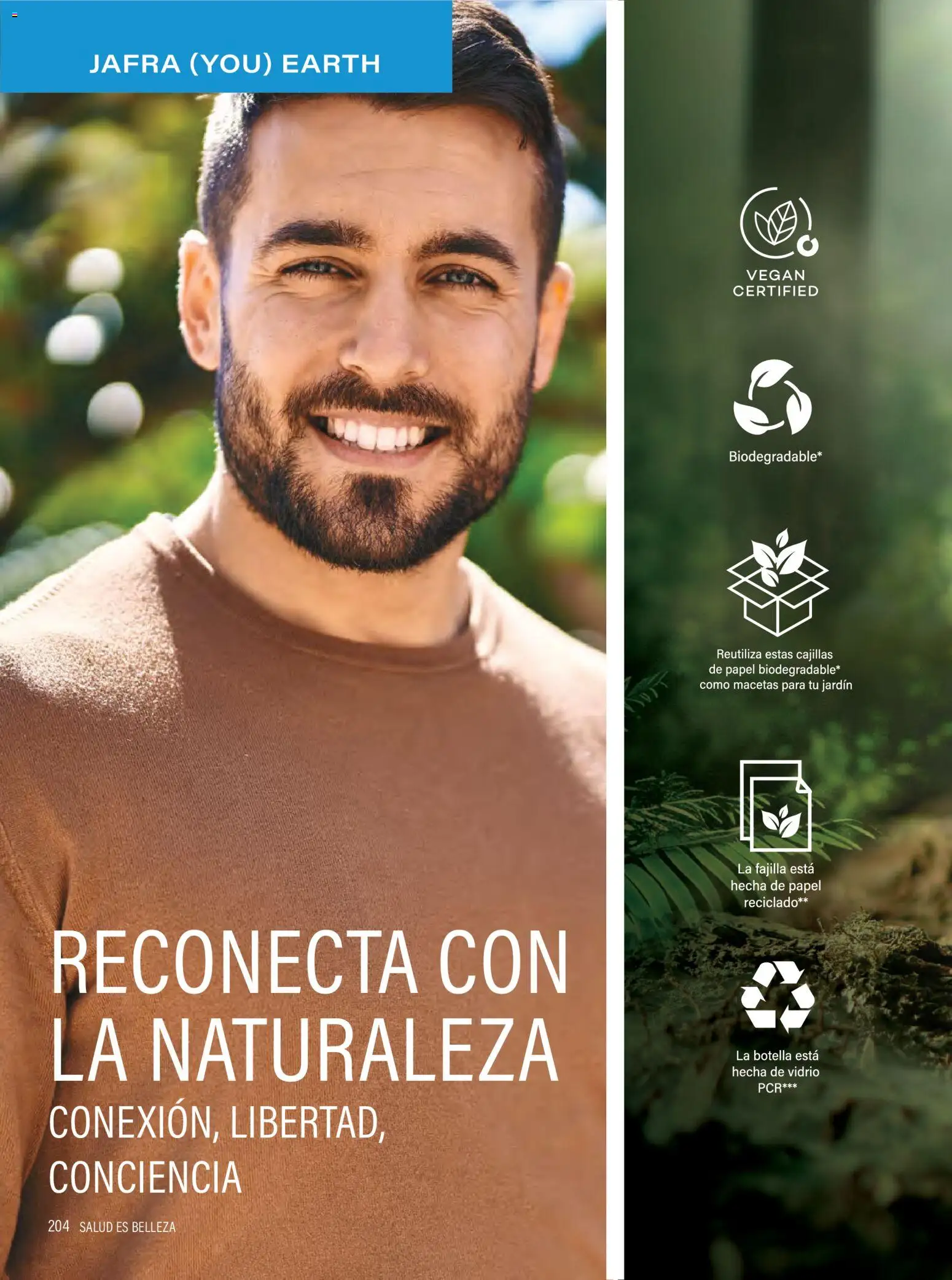 Nuevas ofertas de JAFRA válidas en toda la República Mexicana desde el 01/07/2026. ¡Encuentra las mejores ofertas en JAFRA catálogo Organizador de Ventas! | Página: 204 | Productos: Botella