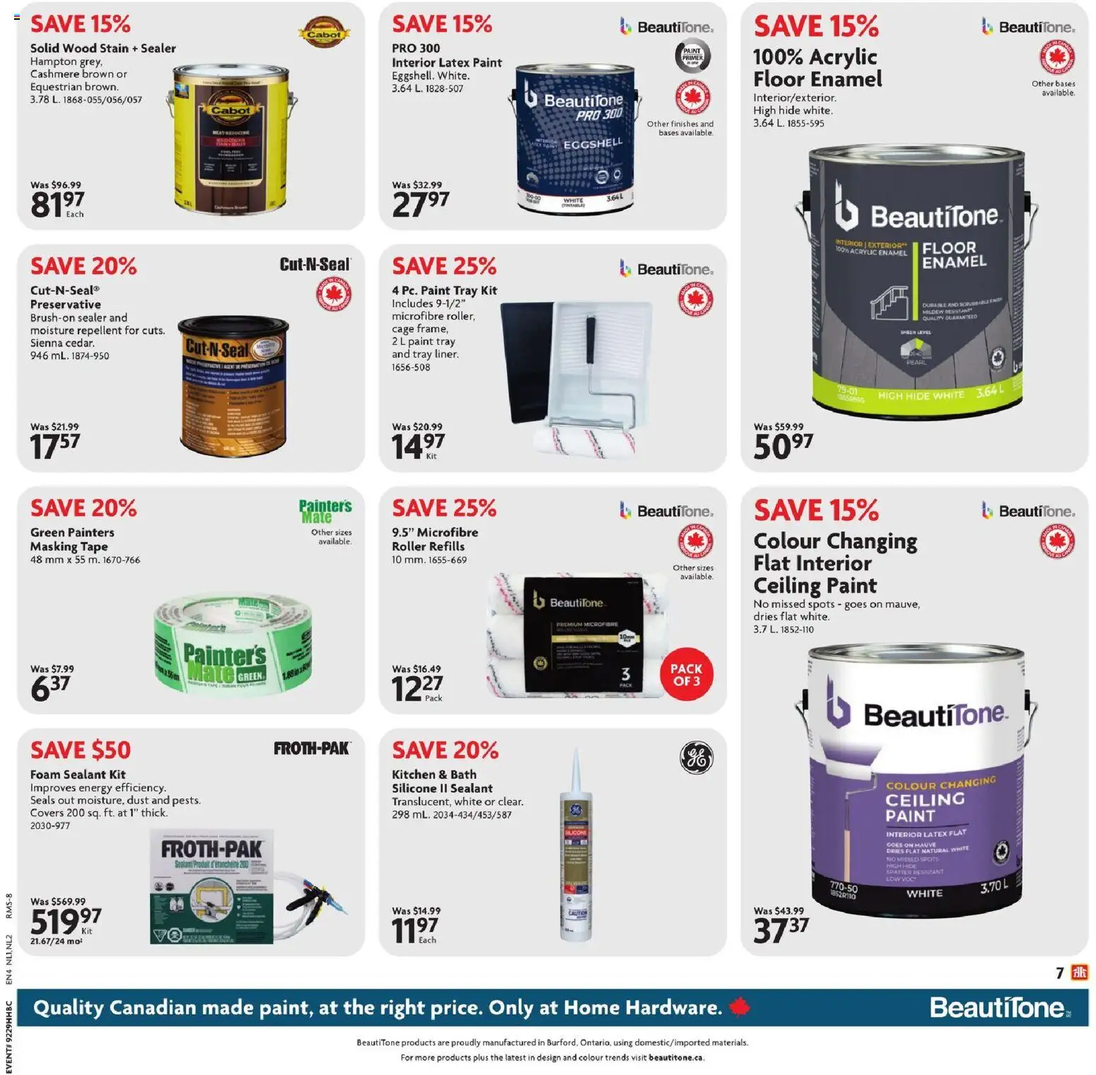 Home Hardware flyer valid from Jul 16, 2026 | Page: 14 | Products: Bath