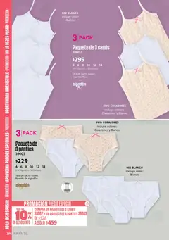 Vista previa de Ilusión catálogo Verano, nuevo folleto de la tienda, válido en México a partir del 01.05.2026 | Página: 258 | Productos: Algodón, Tirantes