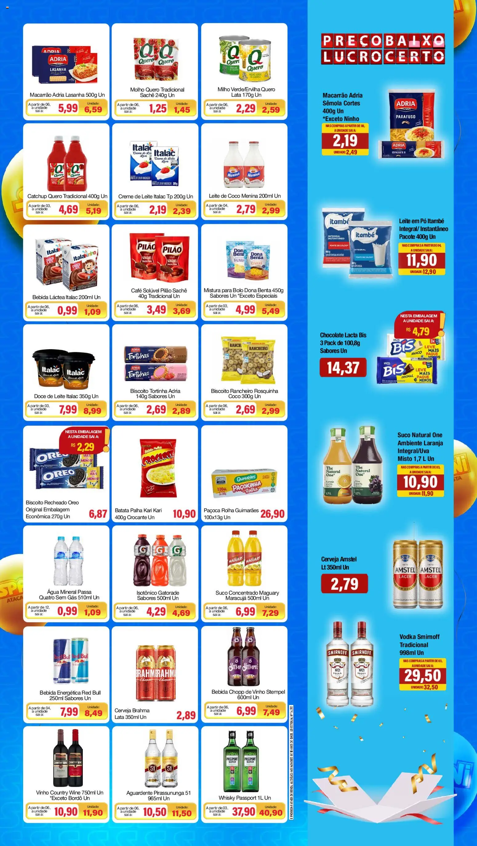 Spani Atacadista Folheto - válido de 05.05.2026 | Página: 3 | Produtos: Biscoito, Bolo, Cenoura, Doce de leite