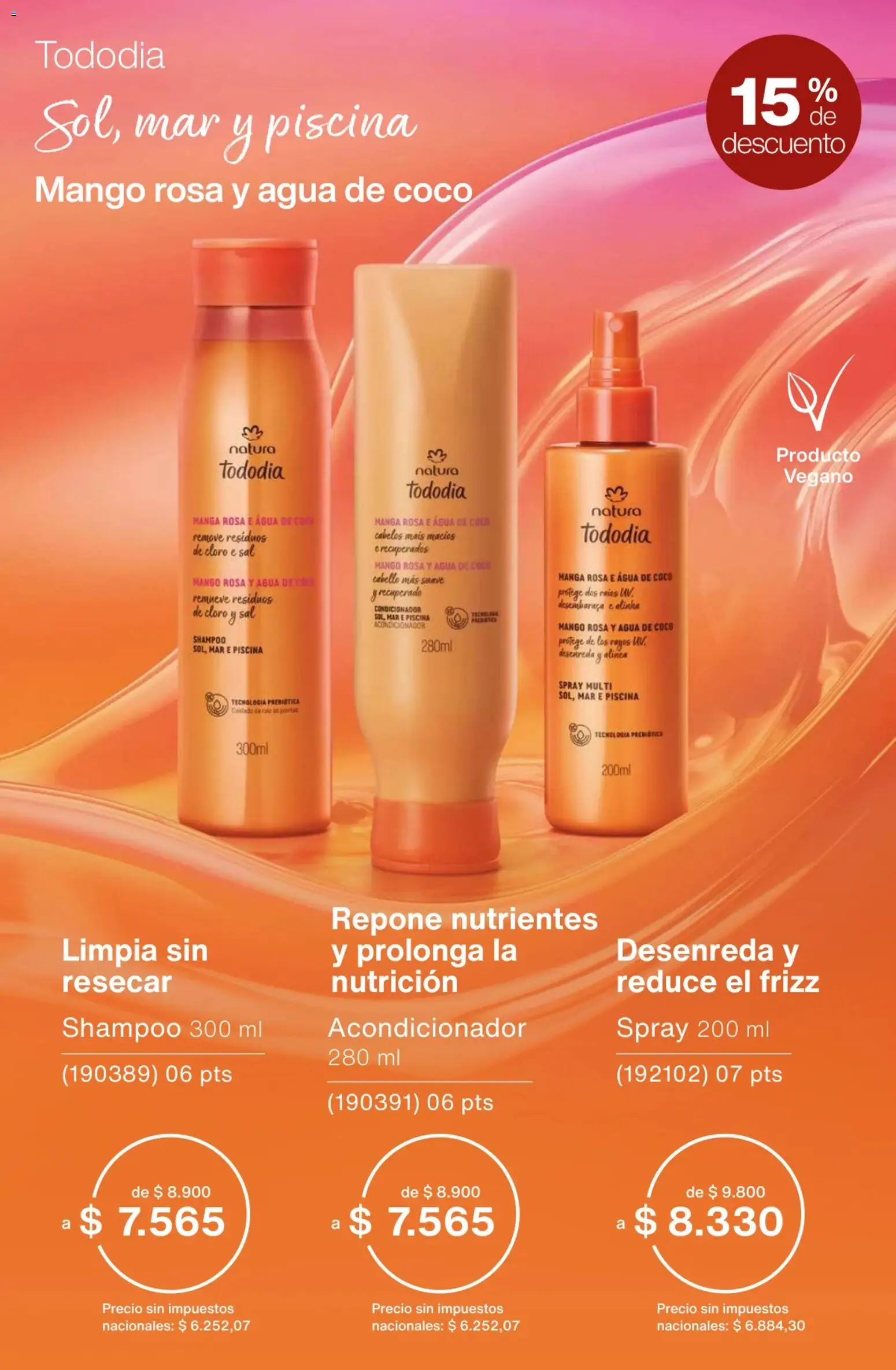 Catálogo Natura Ciclo 3 │ válido desde el 09/02/2026 | Página: 248 | Productos: Manga, Shampoo, Sal, Mango