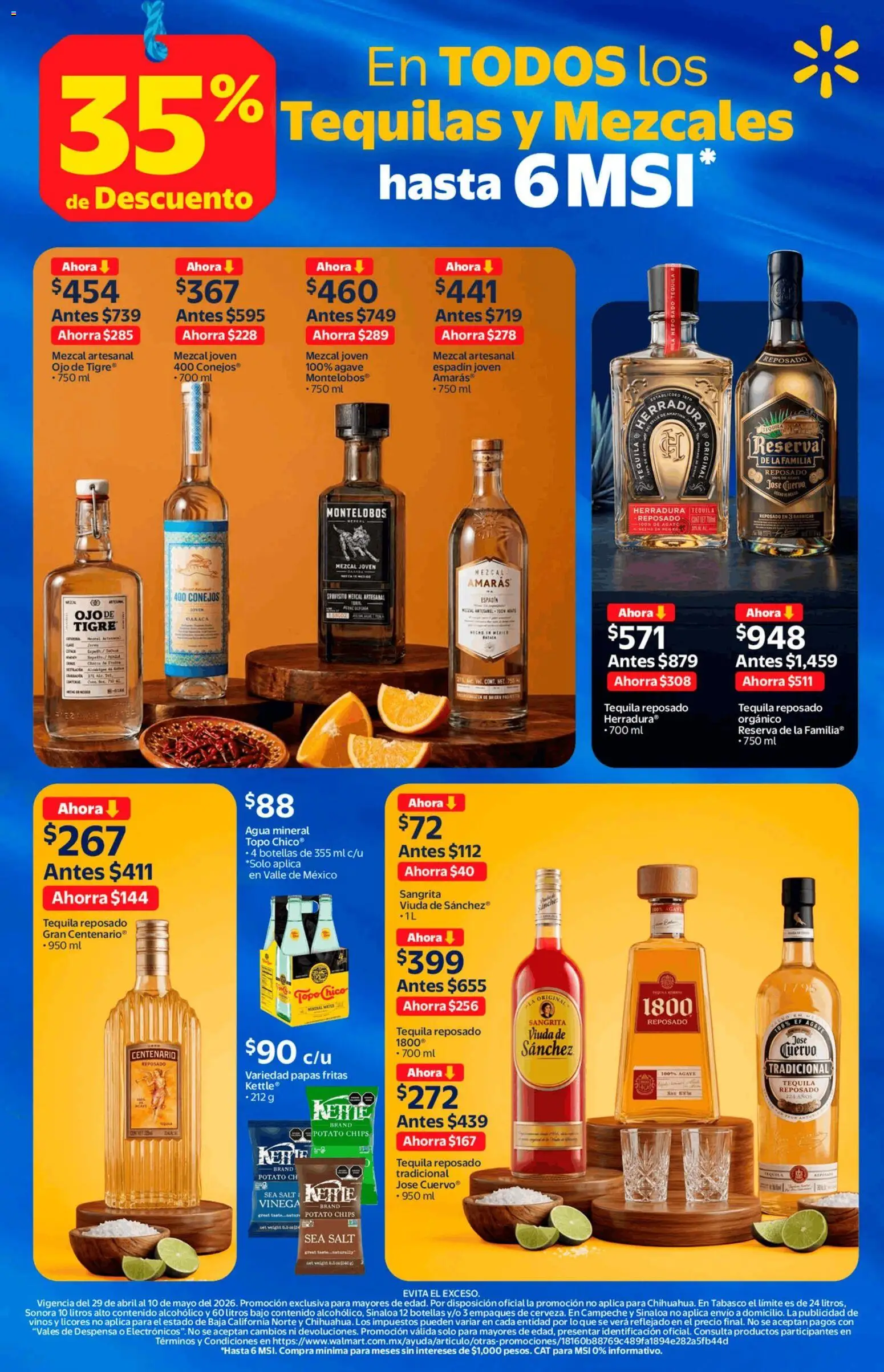 Nuevas ofertas de Walmart Express válidas en toda la República Mexicana desde el 29.04.2026. ¡Encuentra las mejores ofertas en Walmart Express folleto! | Página: 8