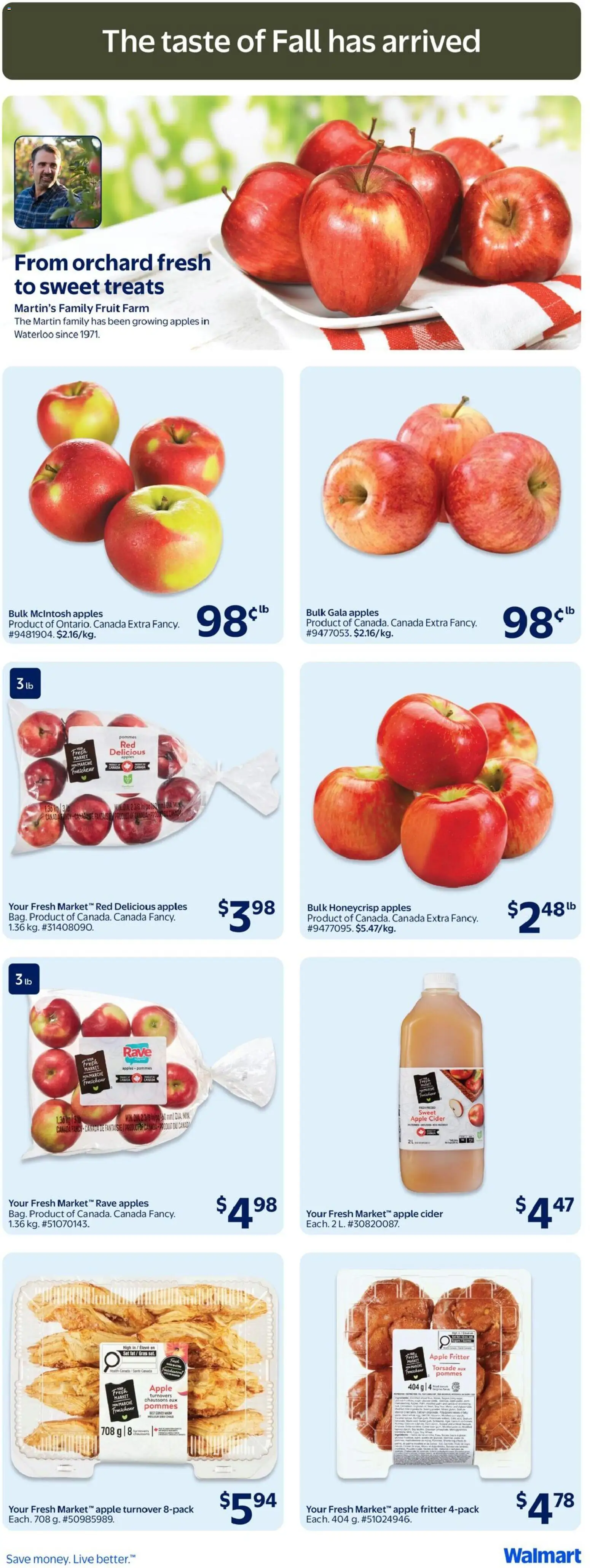 Walmart flyer valid from Oct 8, 2026 | Page: 11