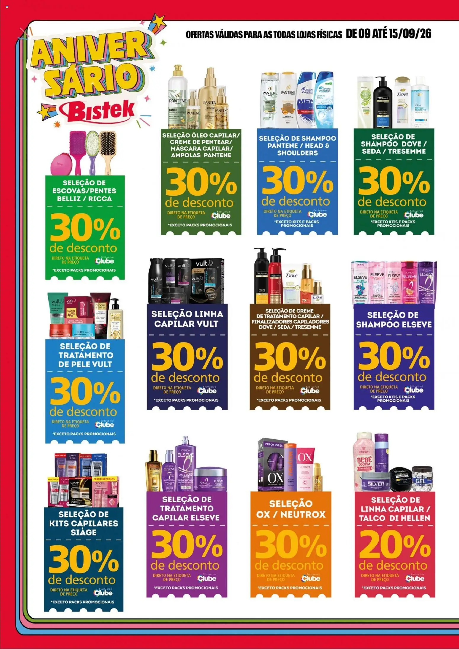 Bistek Supermercados Folheto - válido de 09/09/2026 | Página: 4 | Produtos: Shampoo, Óleo, Creme, Dove
