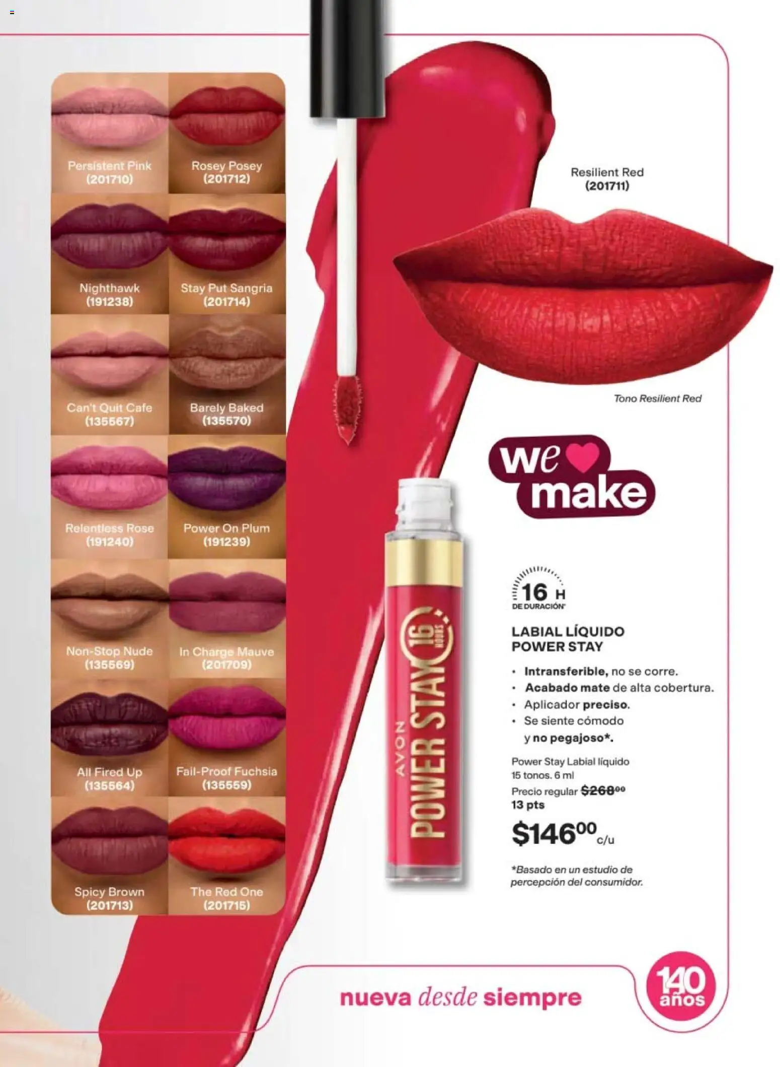 Nuevas ofertas de AVON válidas en toda la República Mexicana desde el 11/09/2026. ¡Encuentra las mejores ofertas en AVON campaña 14 2026! | Página: 25 | Productos: Café, Mate