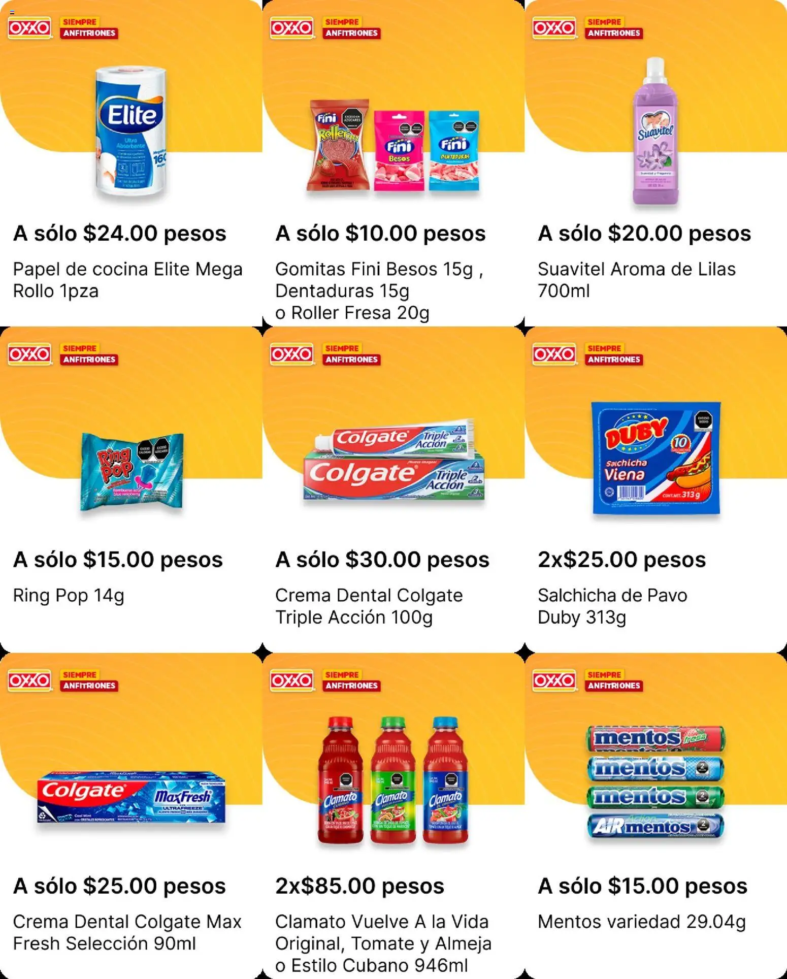 Nuevas ofertas de OXXO válidas en toda la República Mexicana desde el 30/07/2026. ¡Encuentra las mejores ofertas en OXXO folleto! | Página: 20 | Productos: Chile, Mango, Gomitas