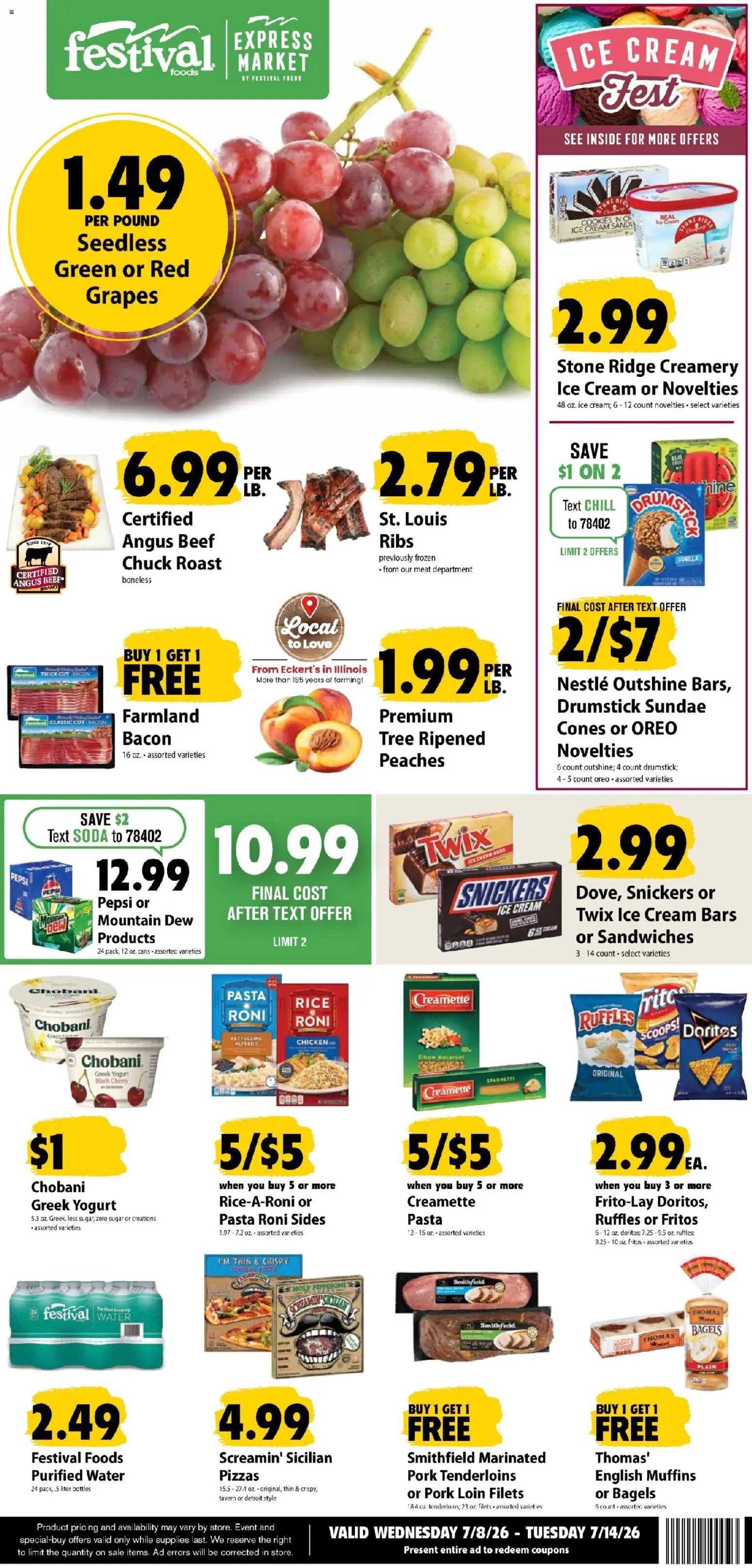 Festival Foods Weekly Ad - valid from 07/08/2026 | Page: 1
