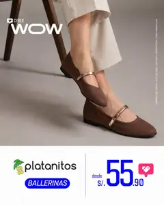 Vista previa de folleto Platanitos Cyber Wow - Ballerinas de la Platanitos válido desde 13/07/2026