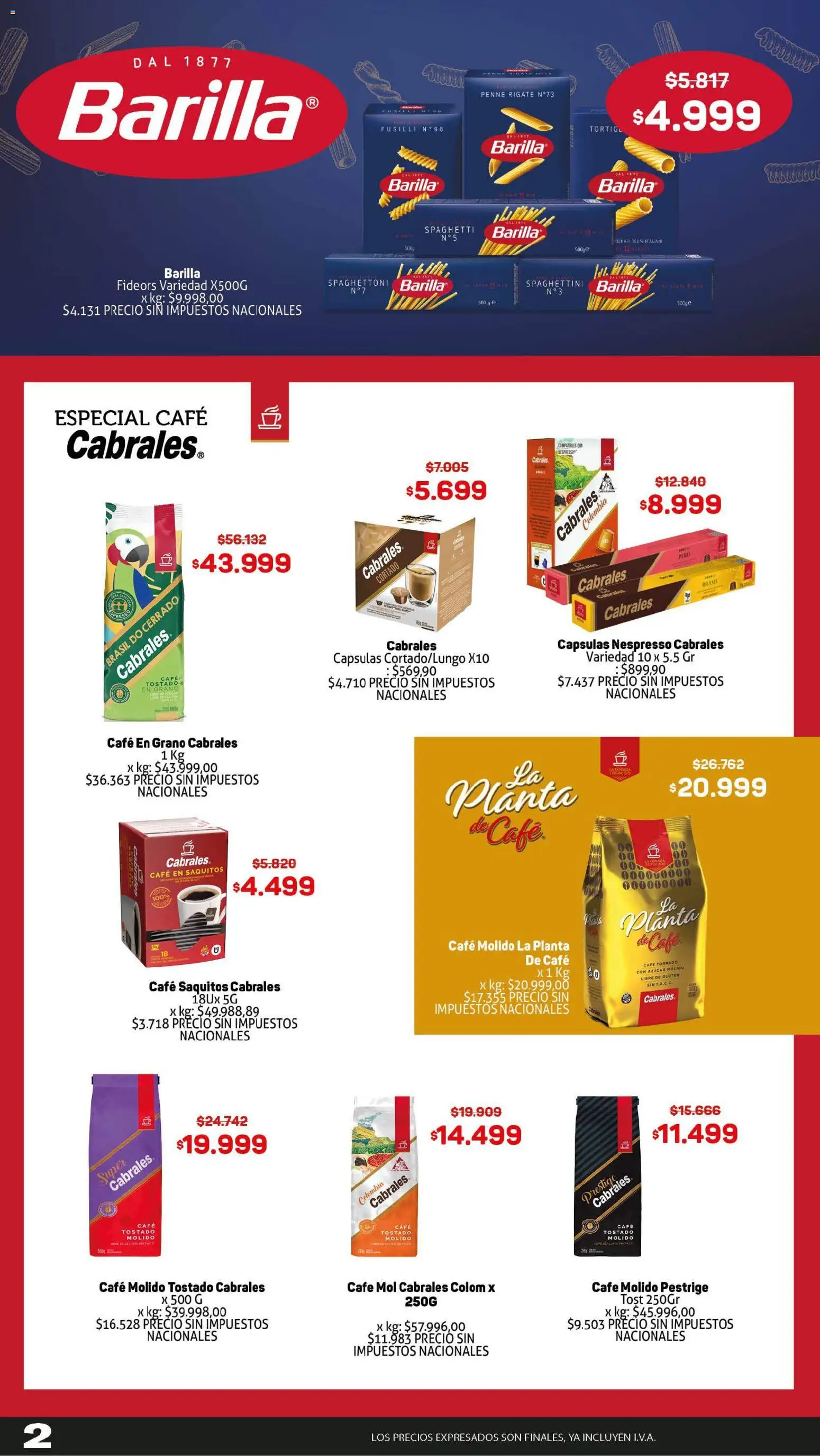 Makro ofertas │ válido desde el 30/07/2026 | Página: 2 | Productos: Azucar, Café, Planta