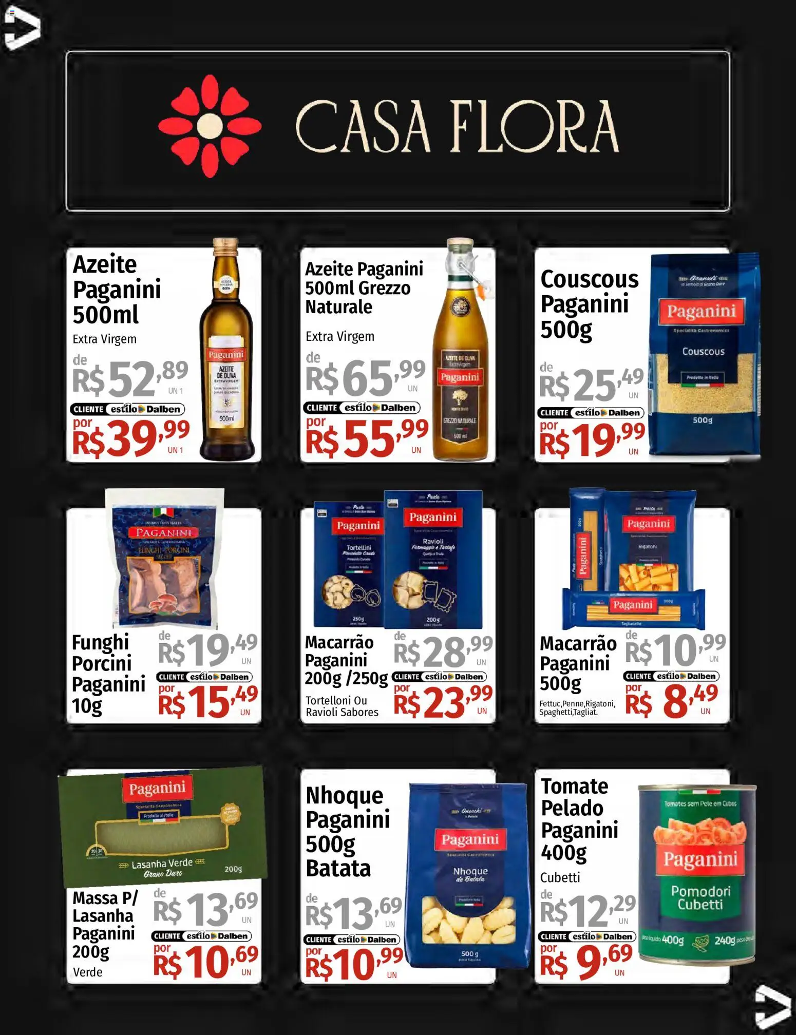 Supermercado Dalben Folheto - válido de 18.05.2026 | Página: 10 | Produtos: Tomates, Macarrão, Lasanha, Batata