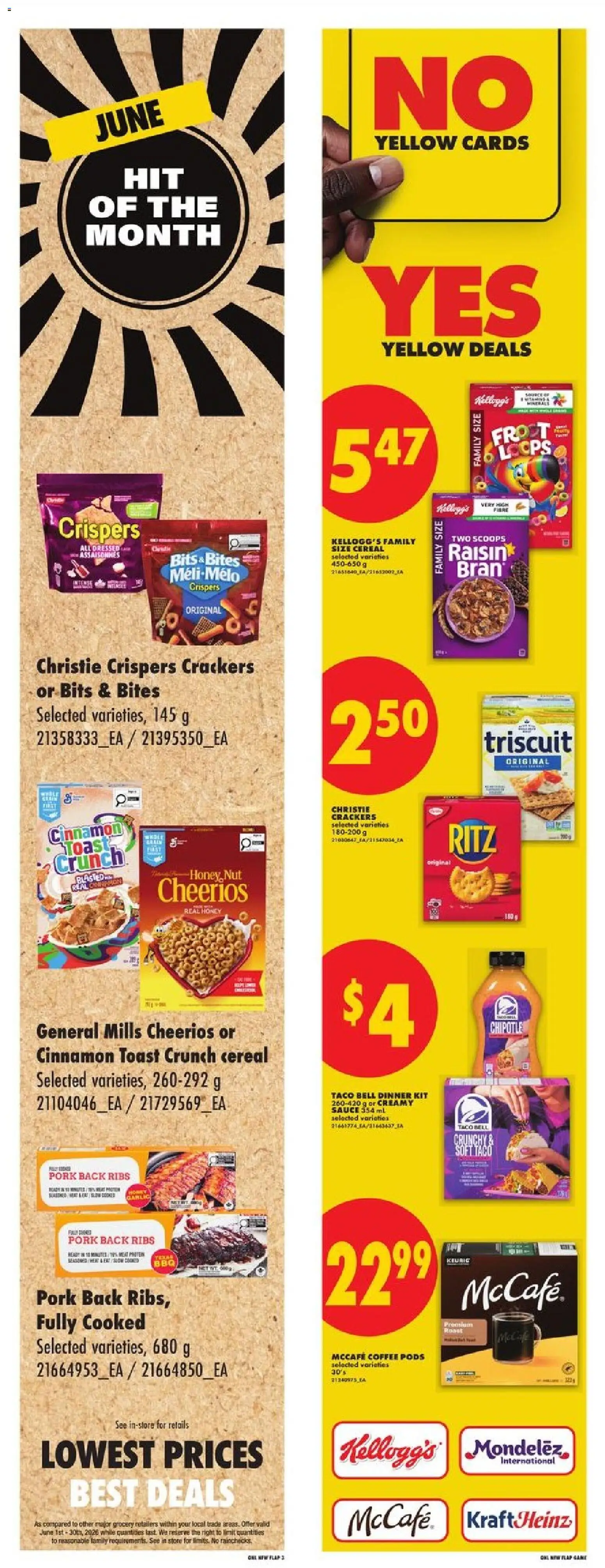 No Frills flyer valid from 11.06.2026 | Page: 5 | Products: Coffee, Pork