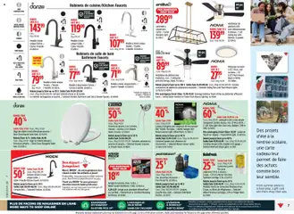 Preview of Canadian Tire circulaire from shop Canadian Tire valid from Aug 20, 2026 | Page: 7 | Products: Water, Fan, Toilette, Shower