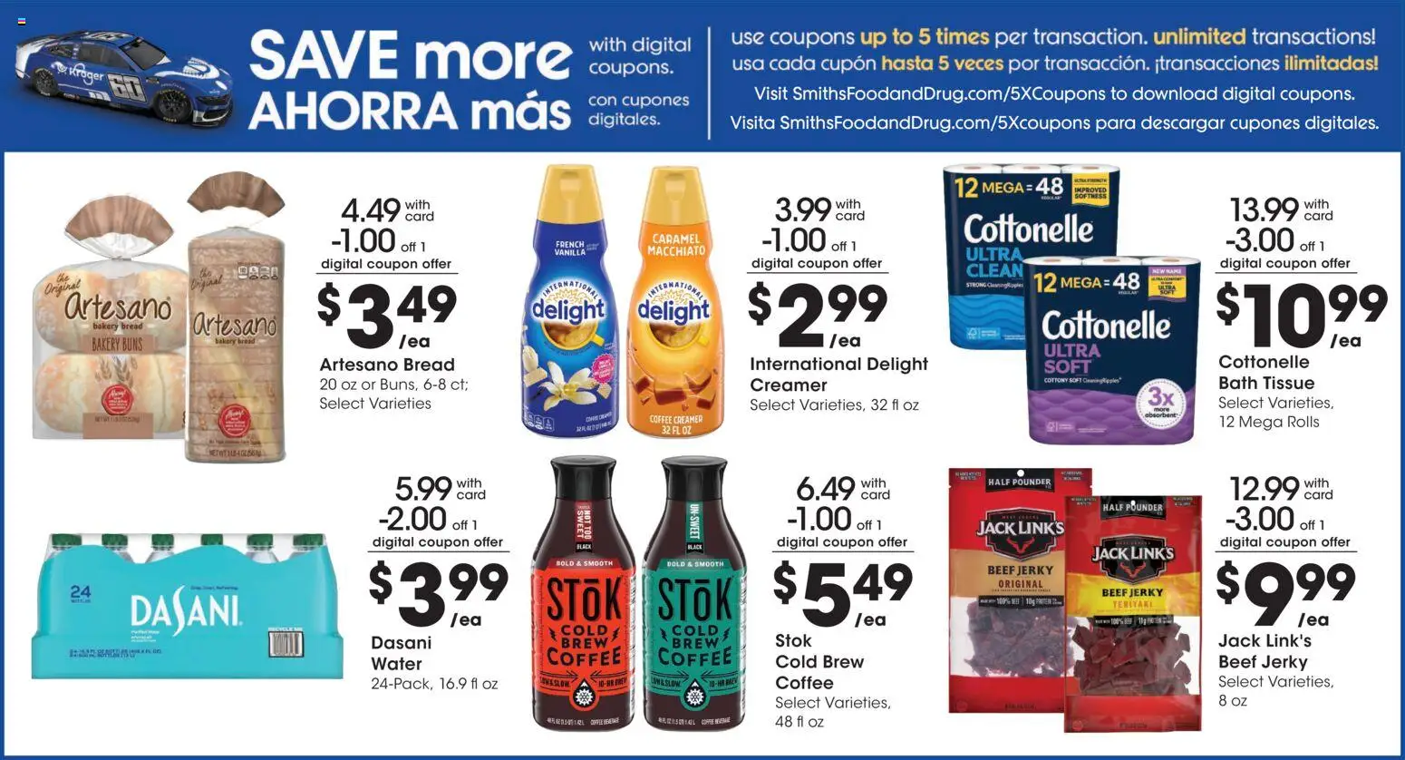 Smith's Weekly Ad - valid from 09/16/2026 | Page: 11 | Products: Bread, Coffee, Beef, Vanilla
