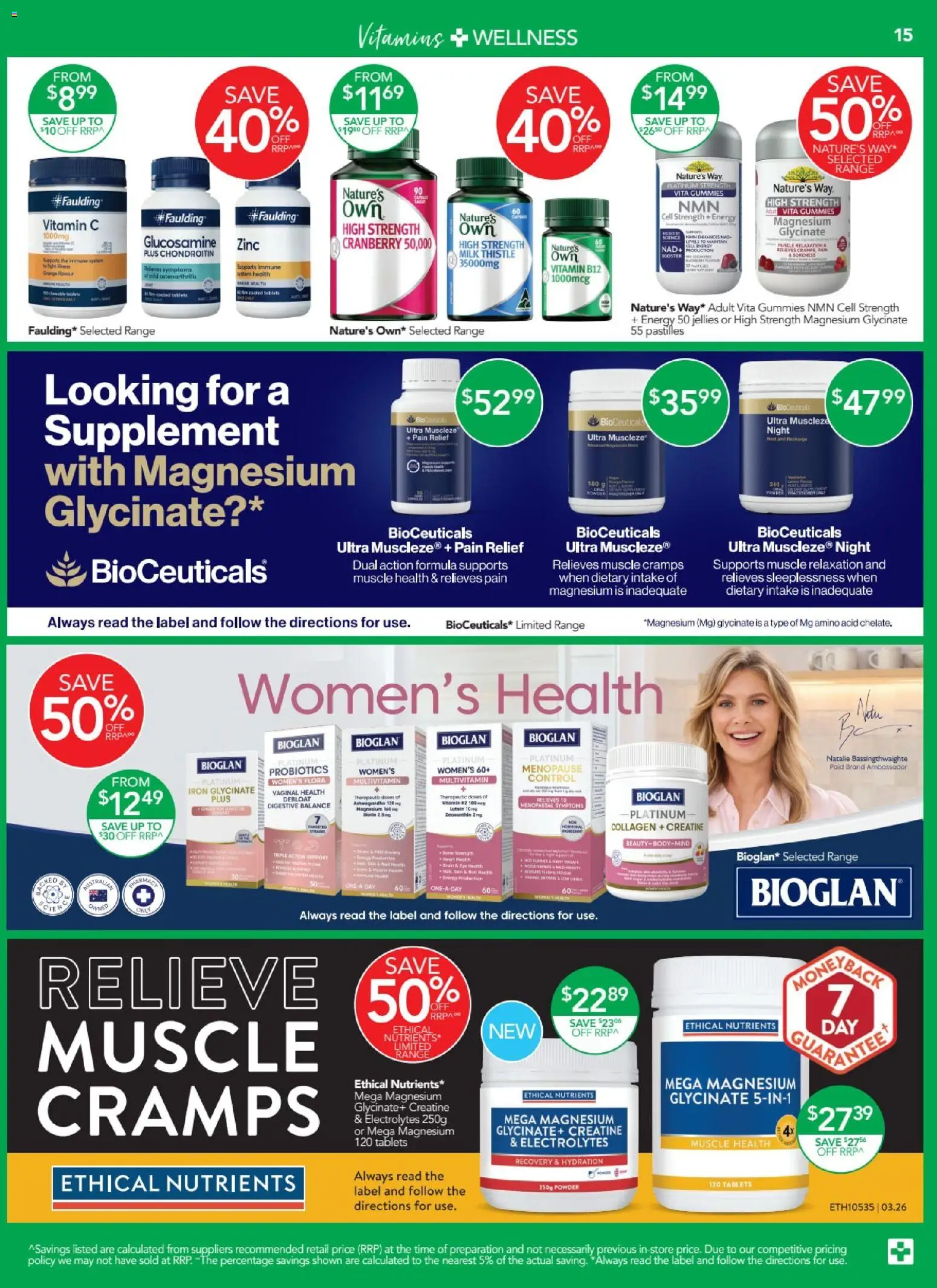 Terry White catalogue - valid from 18.06.2026 | Page: 15 | Products: Powder, Tablets, Vitamin, Zinc