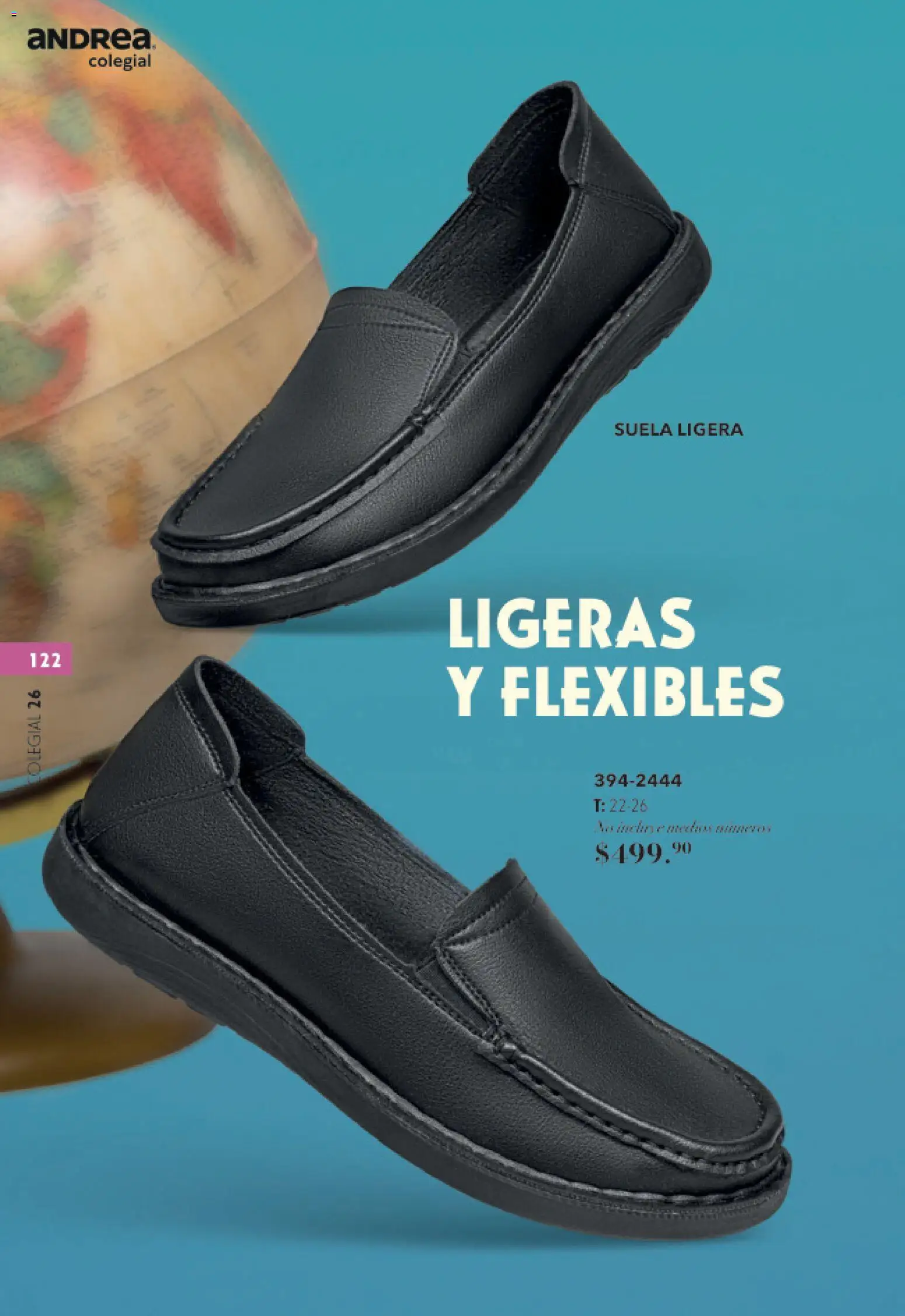 Nuevas ofertas de Andrea válidas en toda la República Mexicana desde el 23/05/2026. ¡Encuentra las mejores ofertas en Andrea catálogo Colegial! | Página: 122