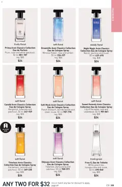 Preview of Avon Brochure Campaign from shop Avon valid from 23.04.2026 | Page: 69 | Products: Fragrance, Eau de toilette, Toilette