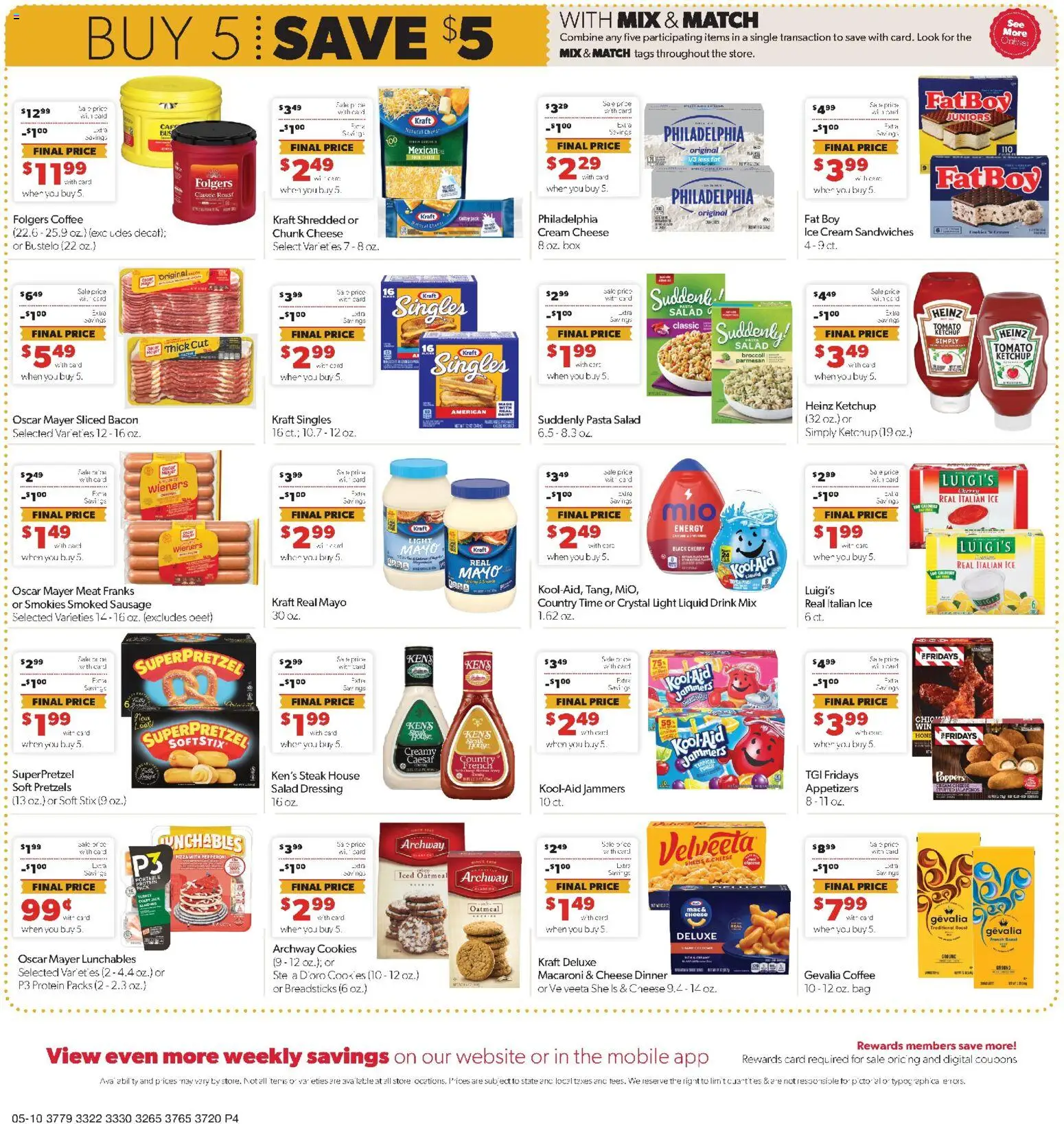 Family Fare Weekly Ad - IA - valid from 10.05.2026 | Page: 4 | Products: Broccoli, Box, Pizza, Bag