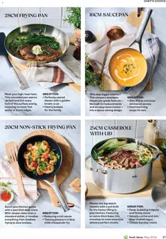 Preview of Woolworths Fresh Ideas magazine - valid from 01.05.2026 | Page: 27 | Products: Pot, Prawns, Sauce, Game