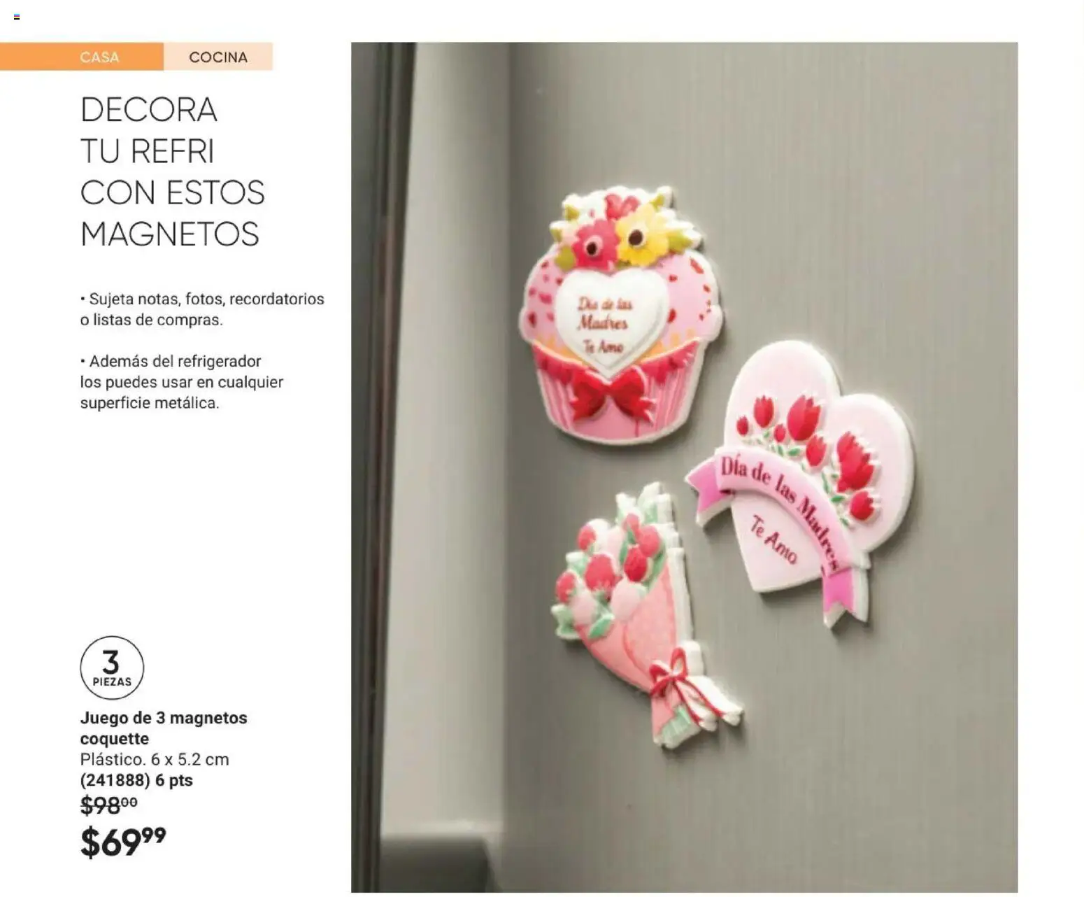 Nuevas ofertas de AVON válidas en toda la República Mexicana desde el 11/09/2026. ¡Encuentra las mejores ofertas en AVON Casa & Estilo 14 2026! | Página: 36 | Productos: Refrigerador, Juego, Cocina, Té