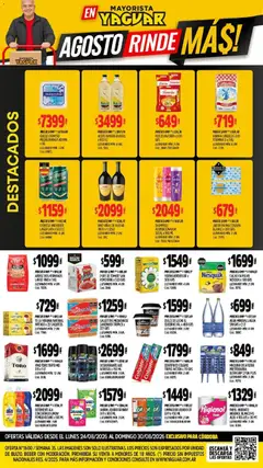 Vista previa Yaguar - Oferta Semanal Córdoba válido desde el 24/08/2026