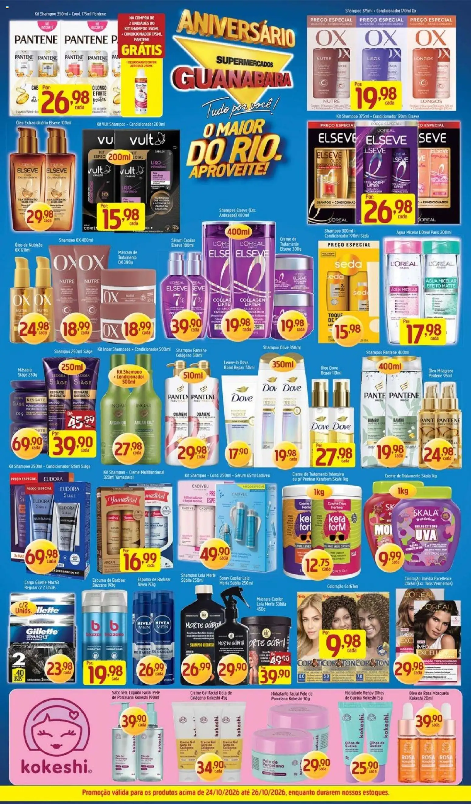 Supermercados Guanabara Folheto - válido de 24/10/2026 | Página: 9