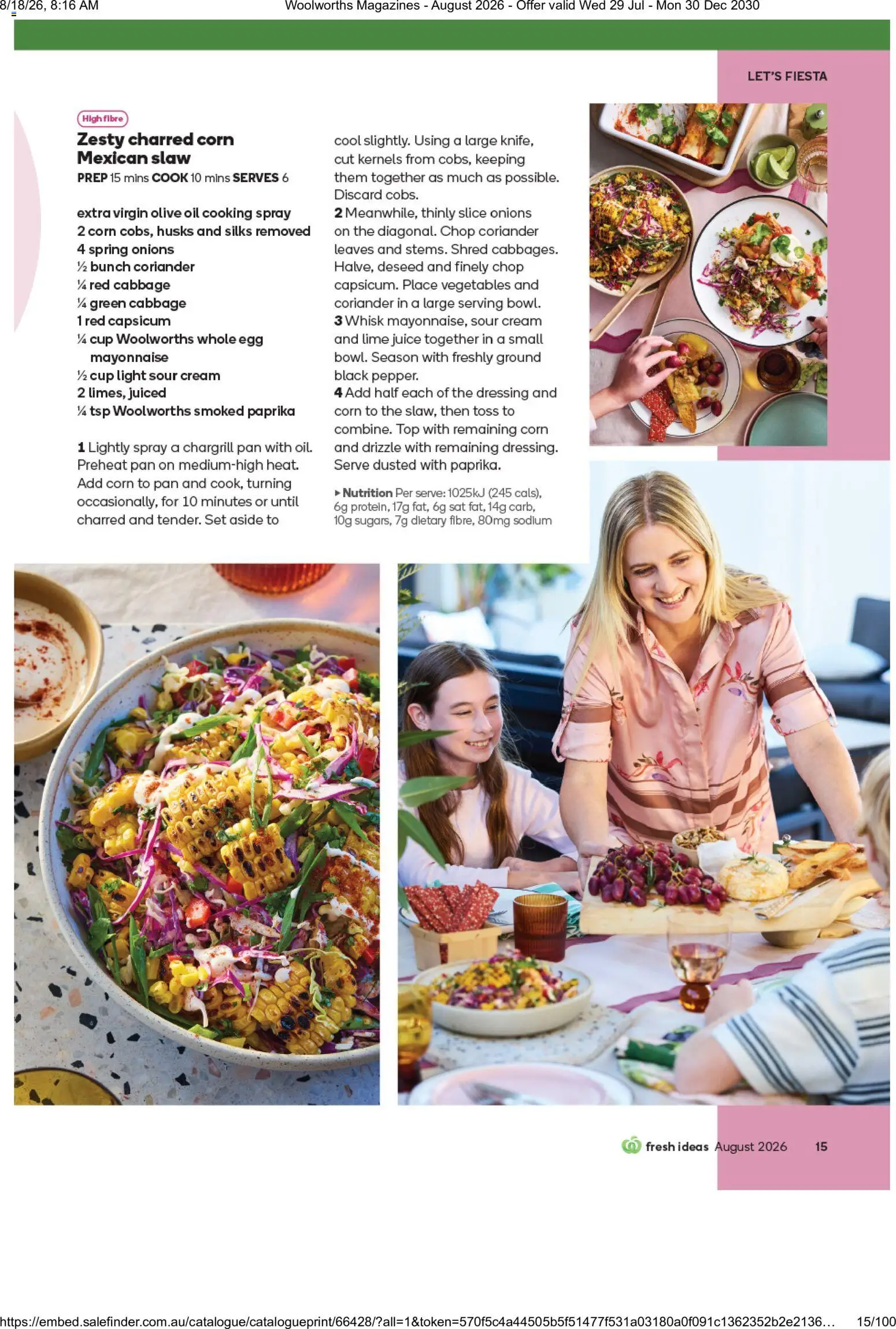 Woolworths catalogue - valid from 01/08/2026 | Page: 15 | Products: Juice, Cream, Onions, Vegetables