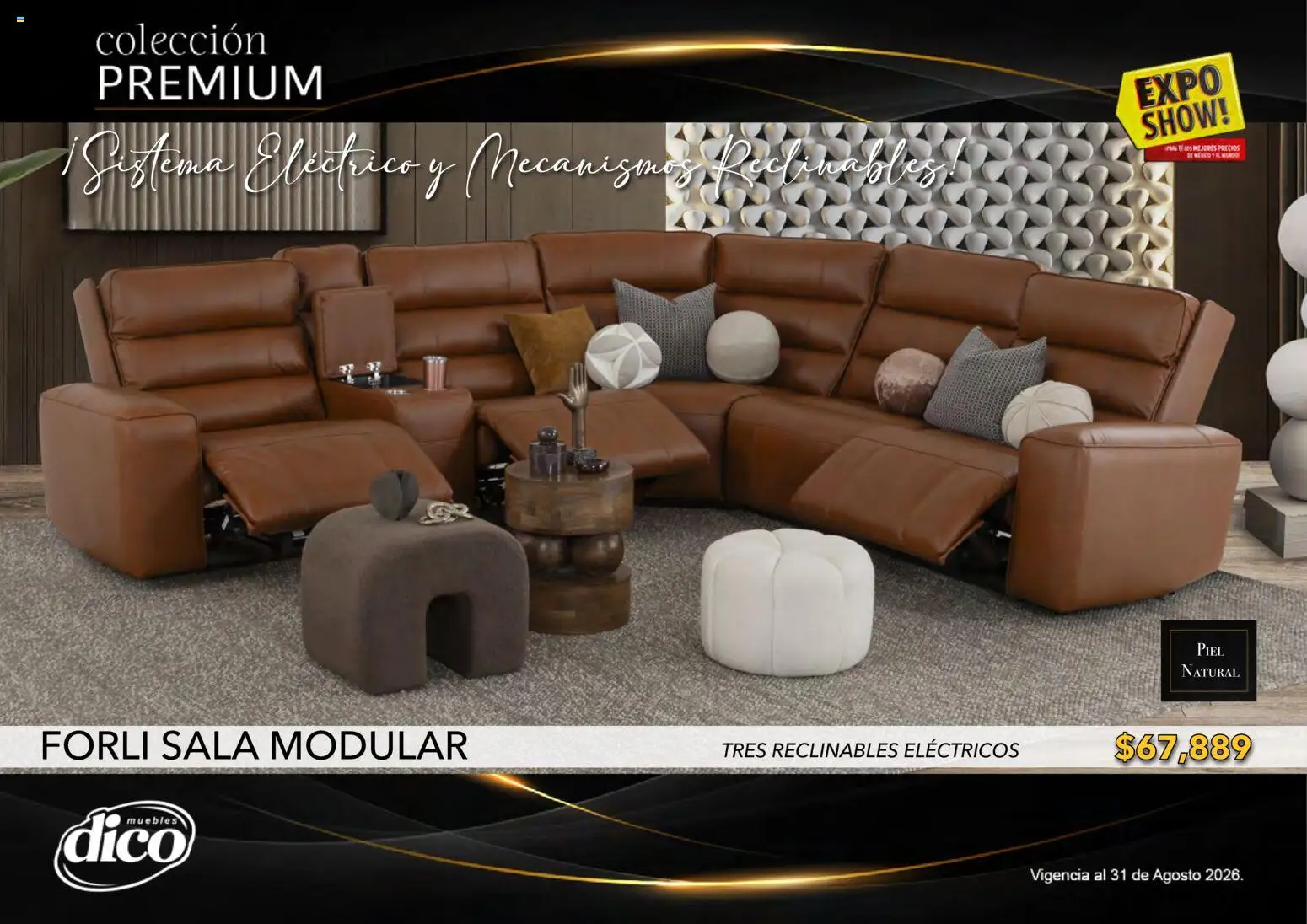 Nuevas ofertas de Muebles Dico válidas en toda la República Mexicana desde el 01/08/2026. ¡Encuentra las mejores ofertas en Muebles Dico catálogo Colección Premium! | Página: 18 | Productos: Modular