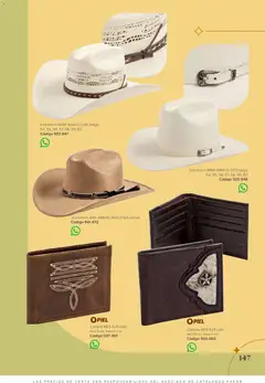 Vista previa de SC Pakar catálogo Ropa, nuevo folleto de la tienda, válido en México a partir del 31/07/2026 | Página: 147 | Productos: Sombrero, Café