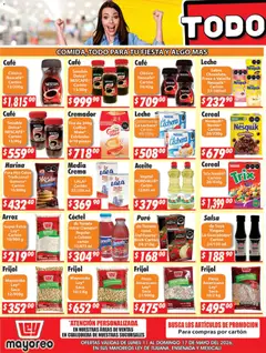 Vista previa de Casa Ley folleto Frontera, nuevo folleto de la tienda, válido en México a partir del 11.05.2026 | Página: 3 | Productos: Harina, Crema, Café, Tomates