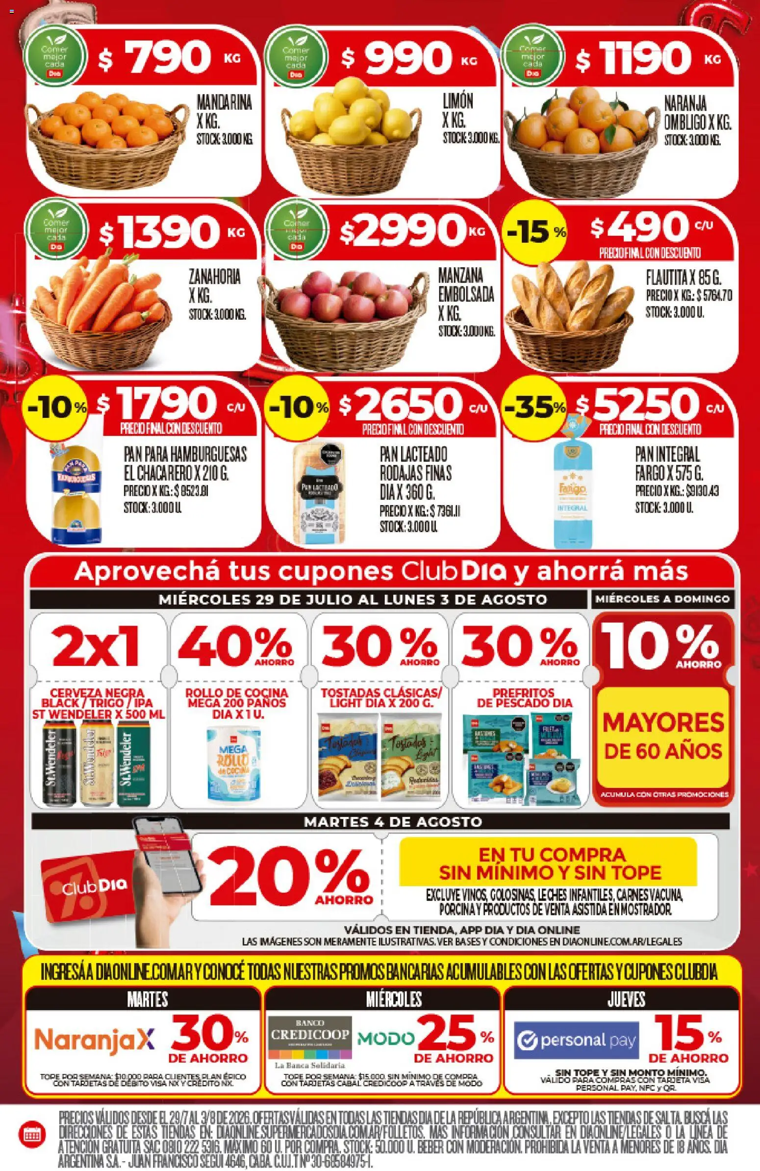 Supermercado DIA Ofertas │ válido desde el 29/07/2026 | Página: 3