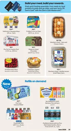 Preview of Sam's Club weekly ads valid from 01.06.2026 | Page: 31