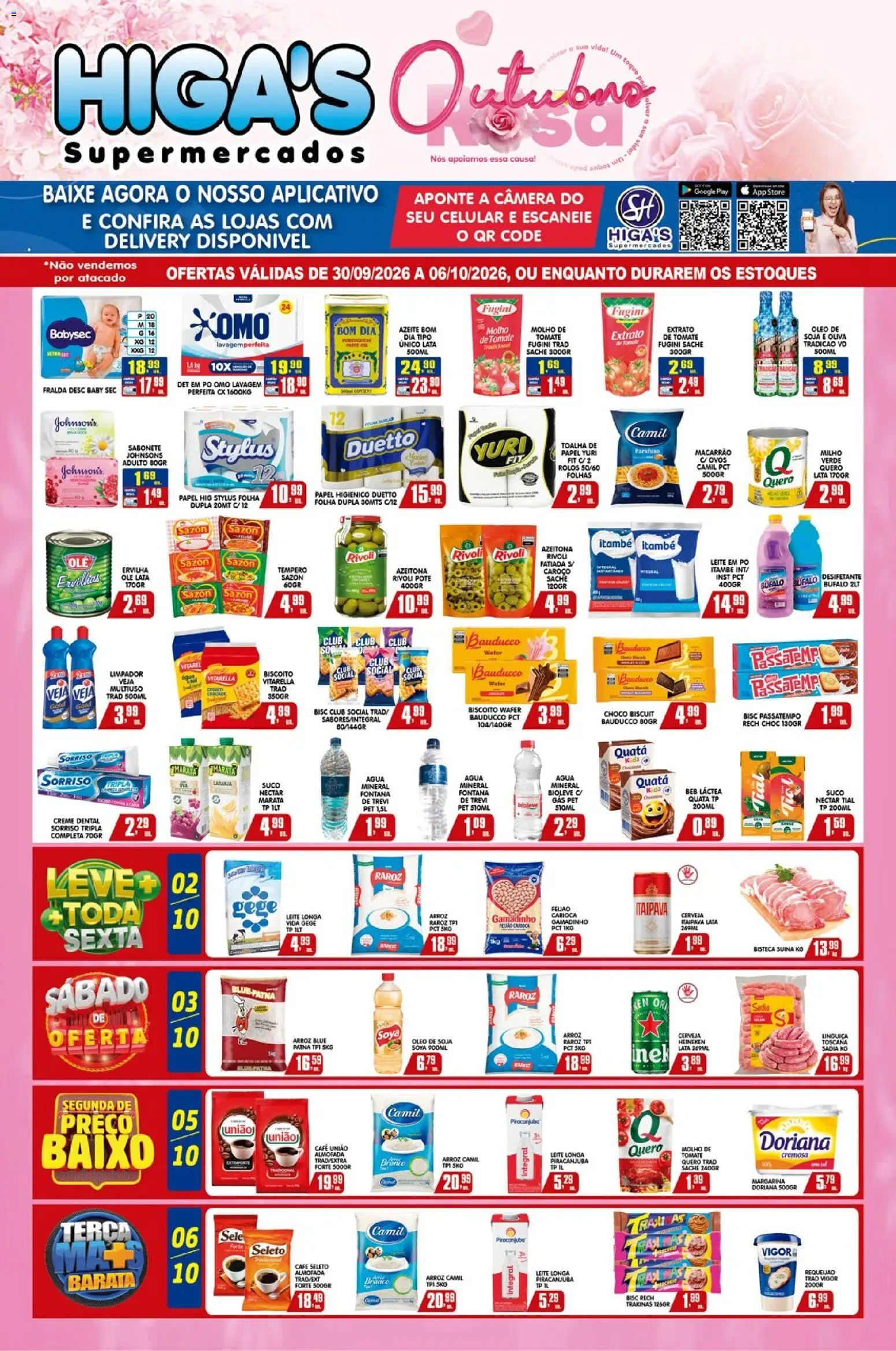 Higa's Supermercado Folheto - válido de 30/09/2026 | Página: 1