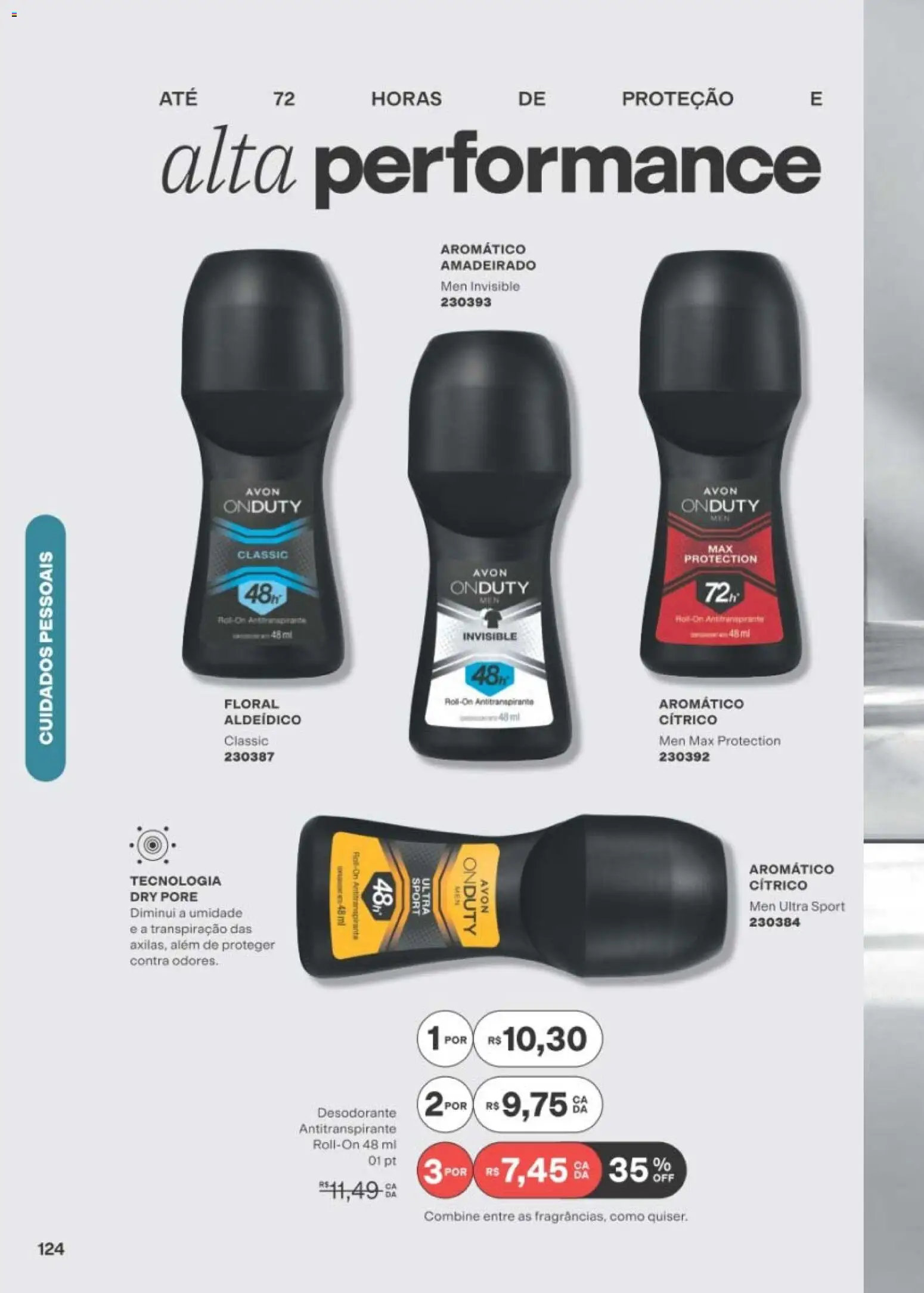 Avon Folheto - válido de 19/07/2026 | Página: 124 | Produtos: Desodorante