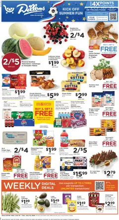 Preview of Dillons weekly ads valid from 10.06.2026