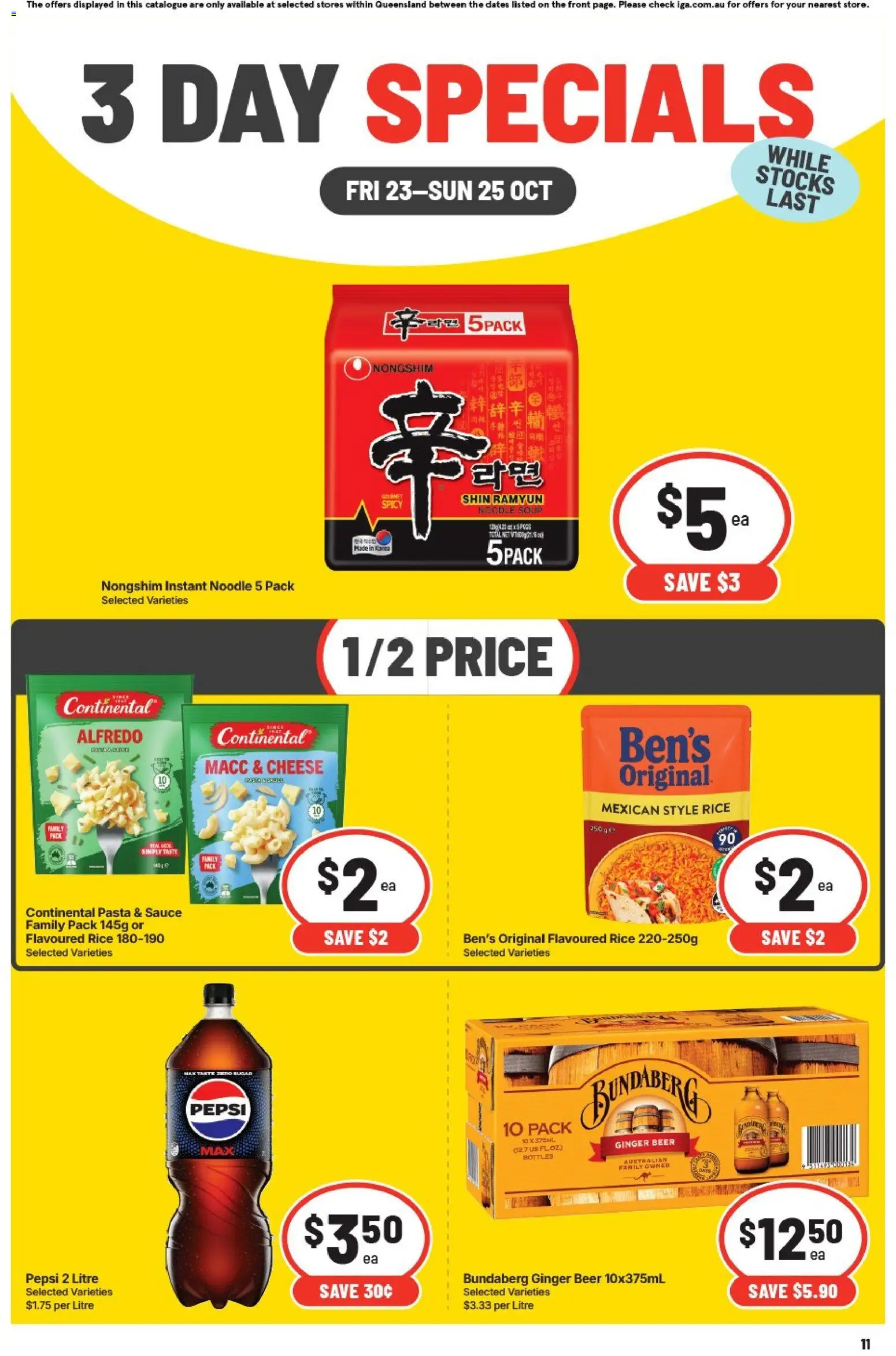 IGA catalogue - valid from 23/10/2026 | Page: 3