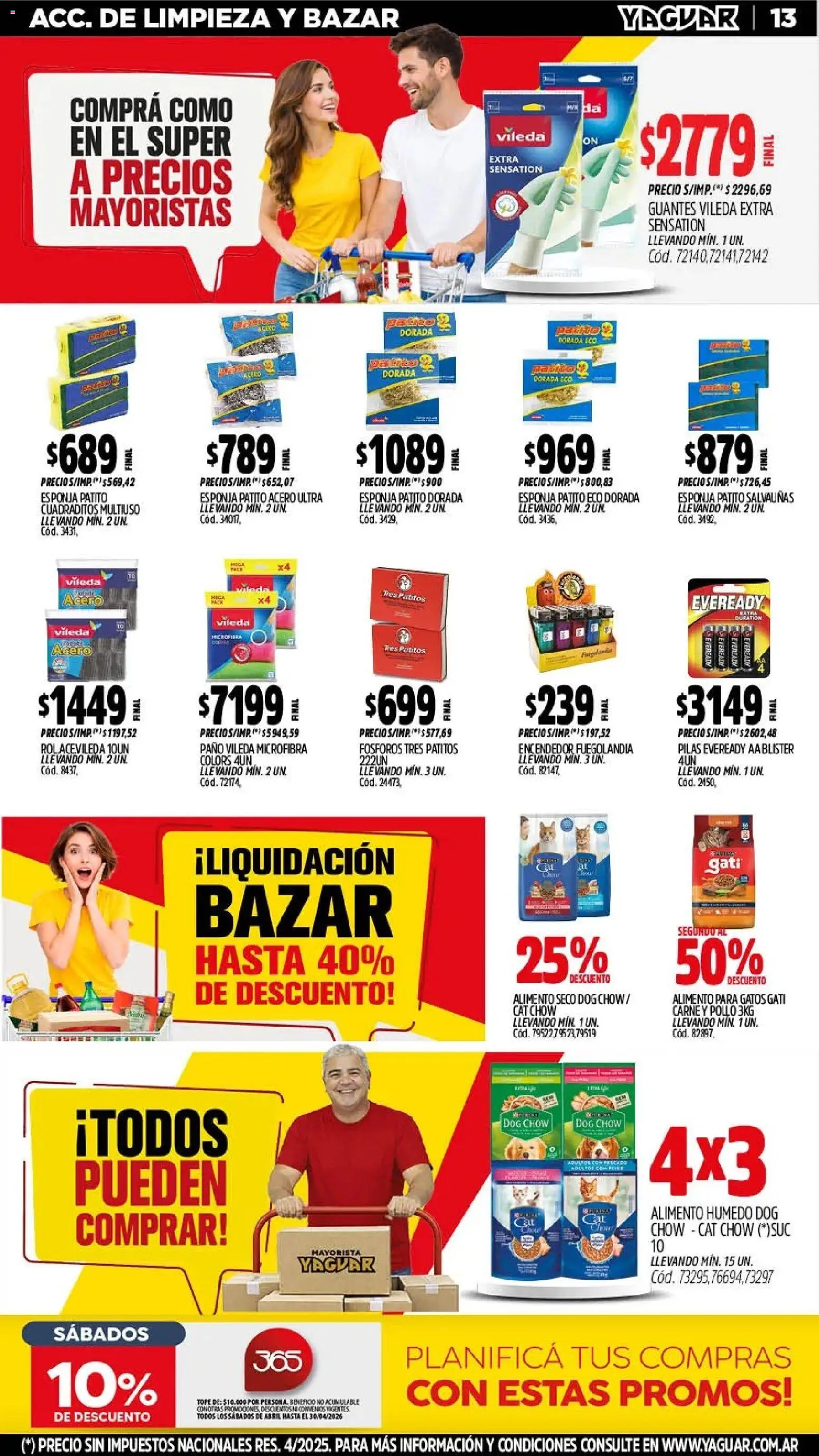 Yaguar - Oferta Semanal Mendoza │ válido desde el 04.05.2026 | Página: 13