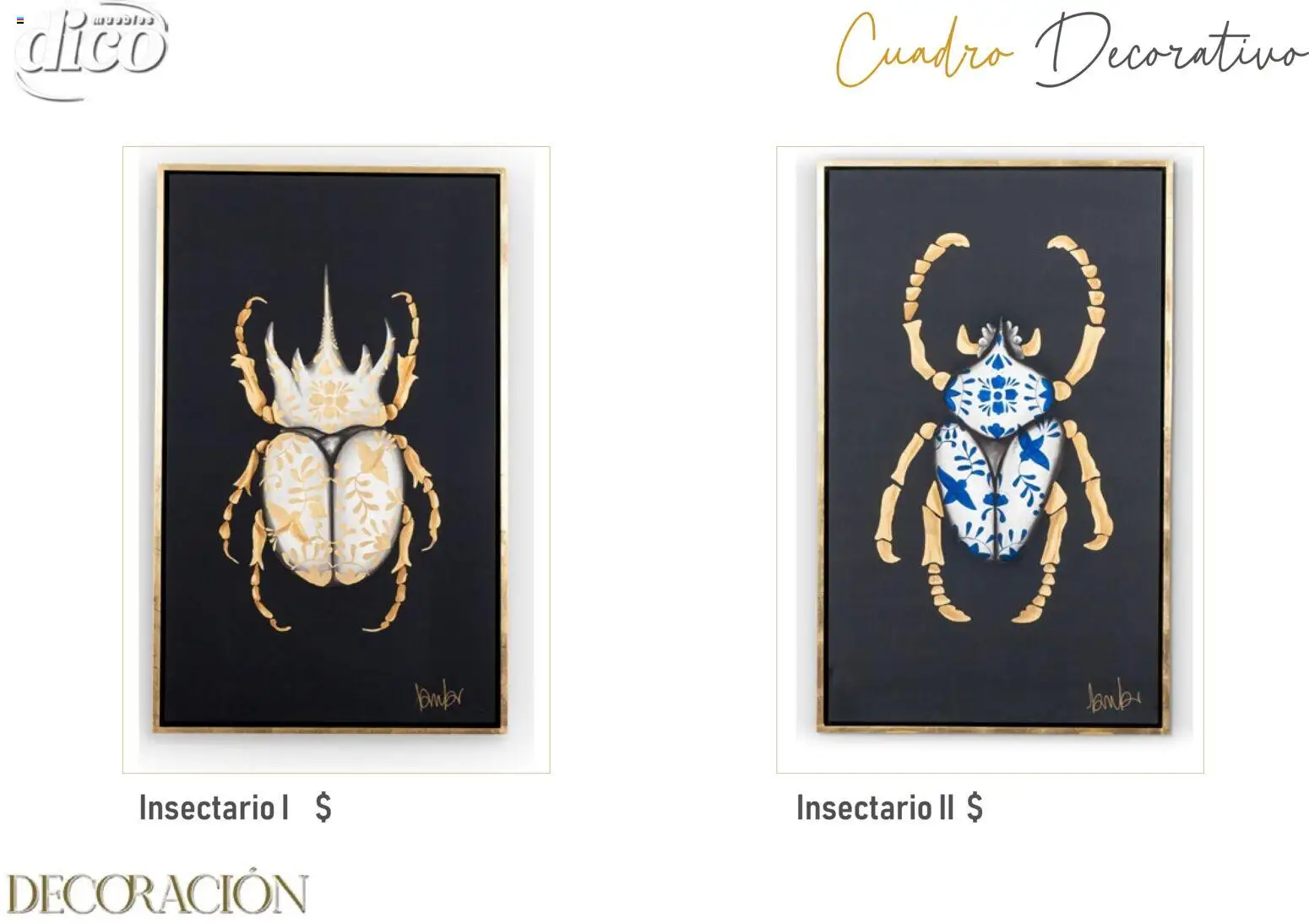 Nuevas ofertas de Muebles Dico válidas en toda la República Mexicana desde el 09/12/2025. ¡Encuentra las mejores ofertas en Muebles Dico catálogo Decoración! | Página: 19 | Productos: Cuadro, Decoración