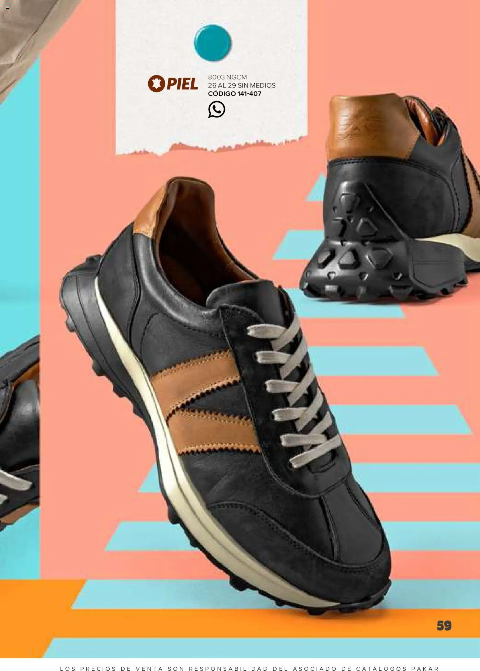 Shoes Collection PAKAR catálogo 2026 PDF (Julio) — page 58