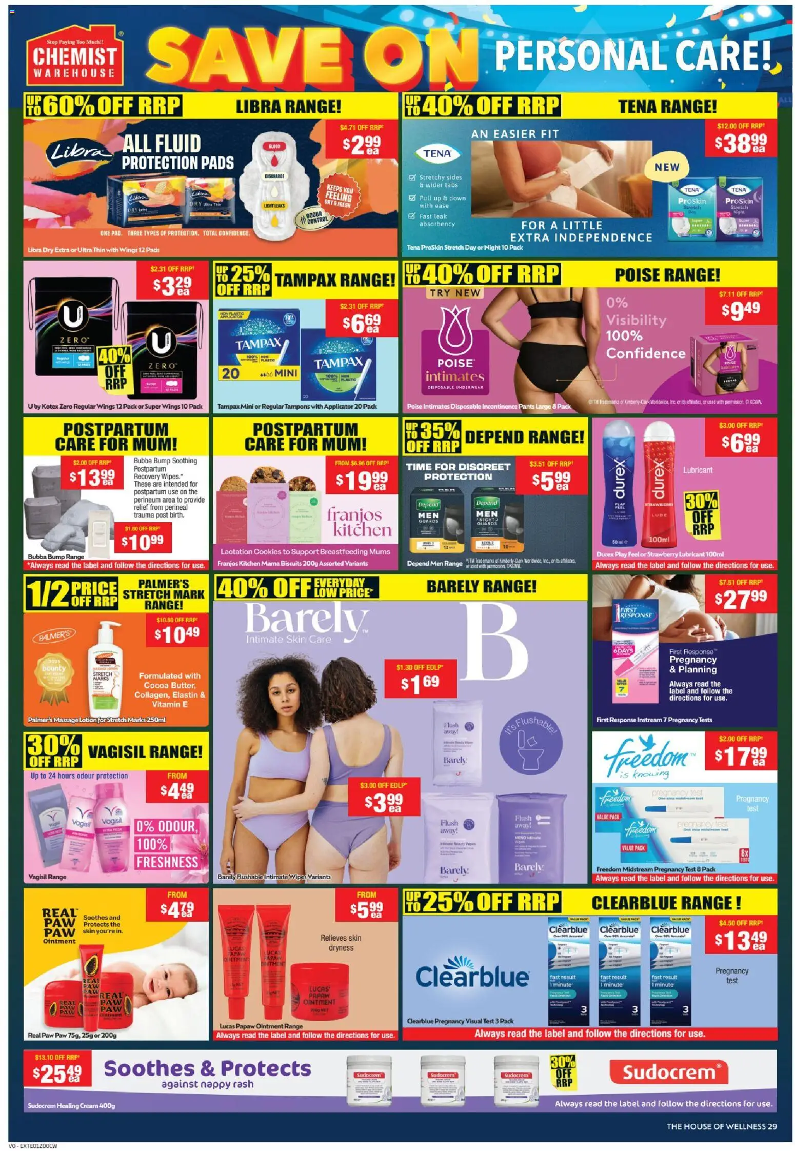 Chemist Warehouse catalogue - valid from 07/09/2026 | Page: 29 | Products: Lotion, Sudocrem, Cookies, Vitamin